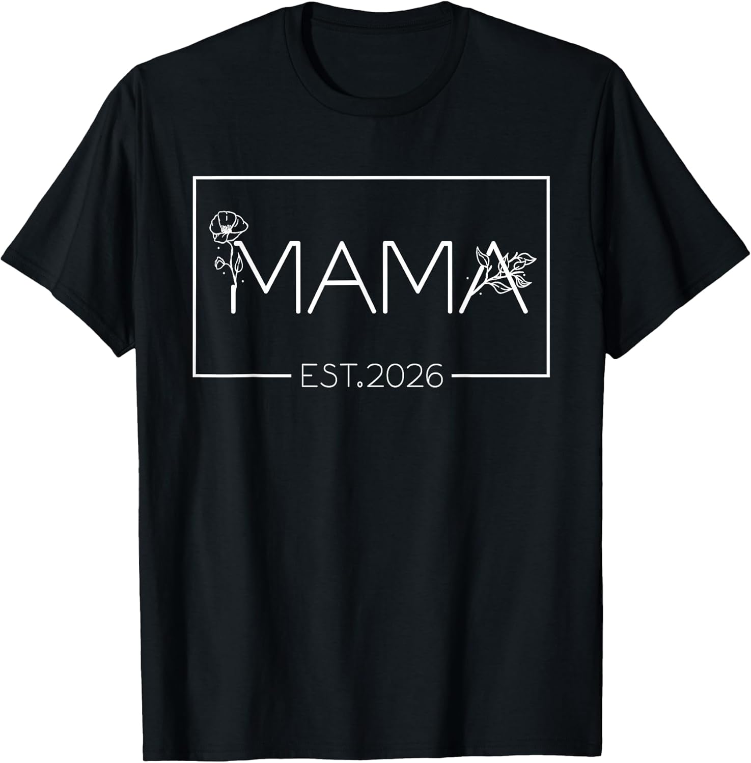 Floral Mama est 2026 Tee Shirts for Women