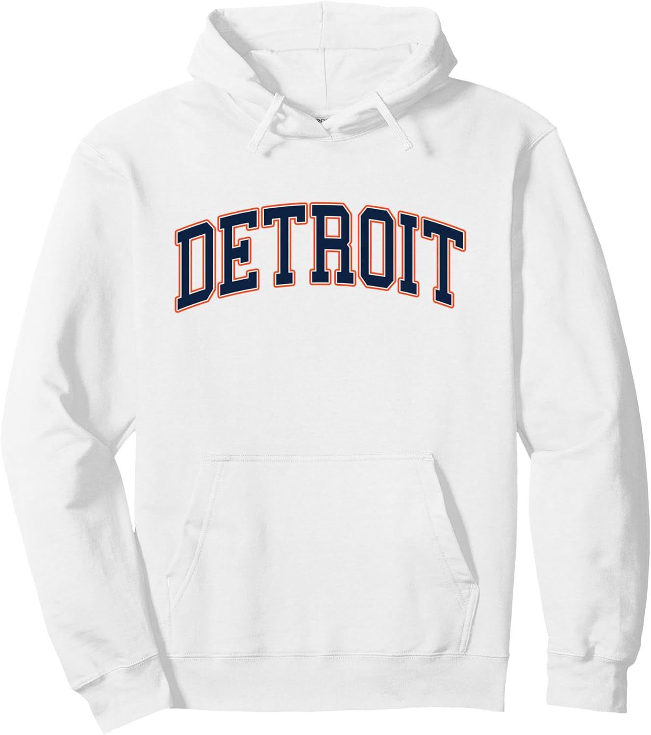 Detroit - Throwback Design - Classic Pullover Hoodie