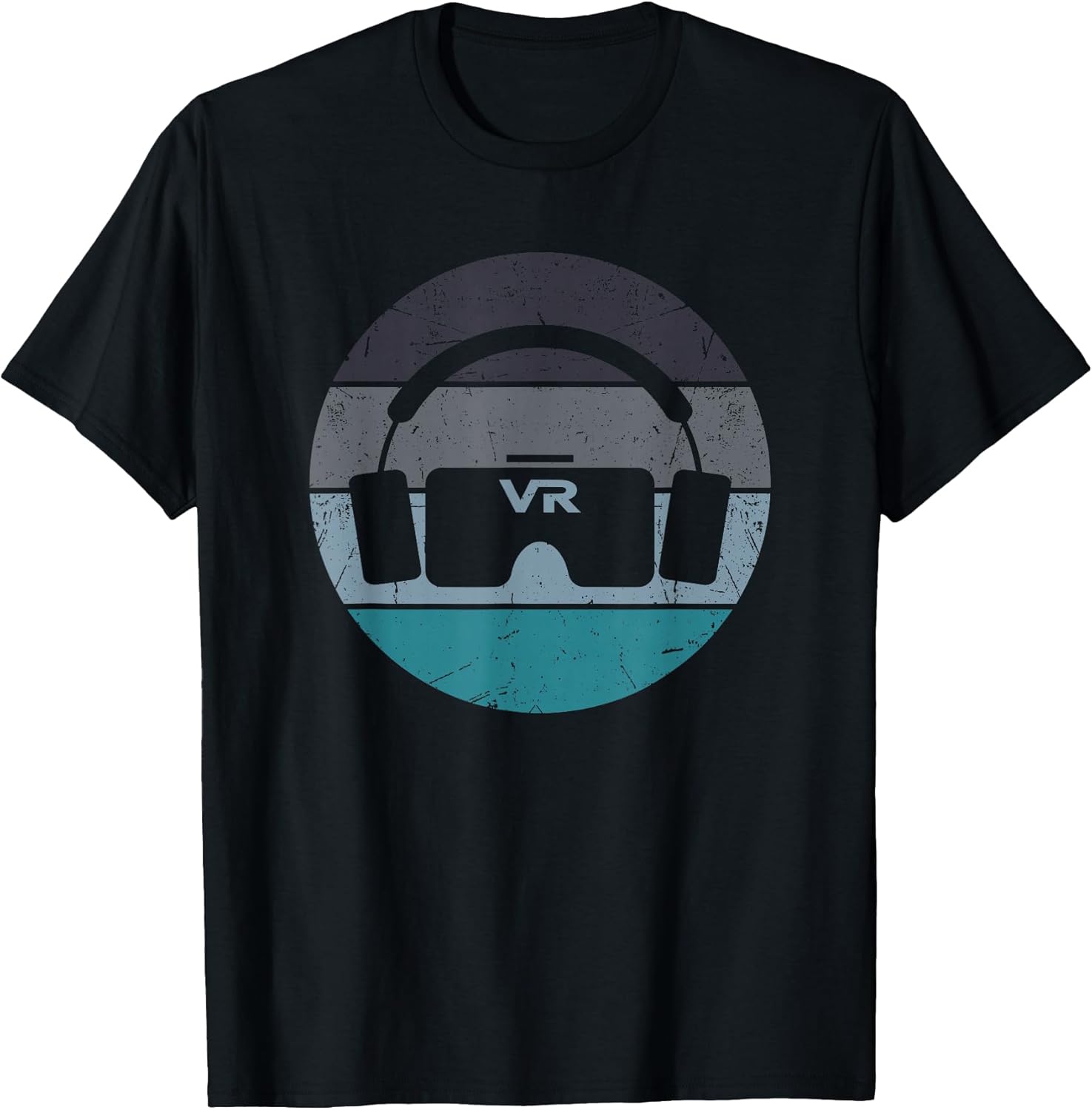 Funny VR Gamer Vintage Retro Video Games for Boys Men Gaming T-Shirt