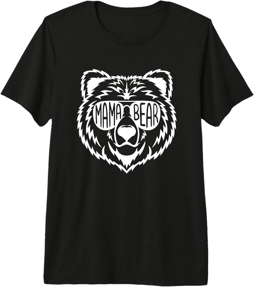 Funny Mothers Mama Bear Face
