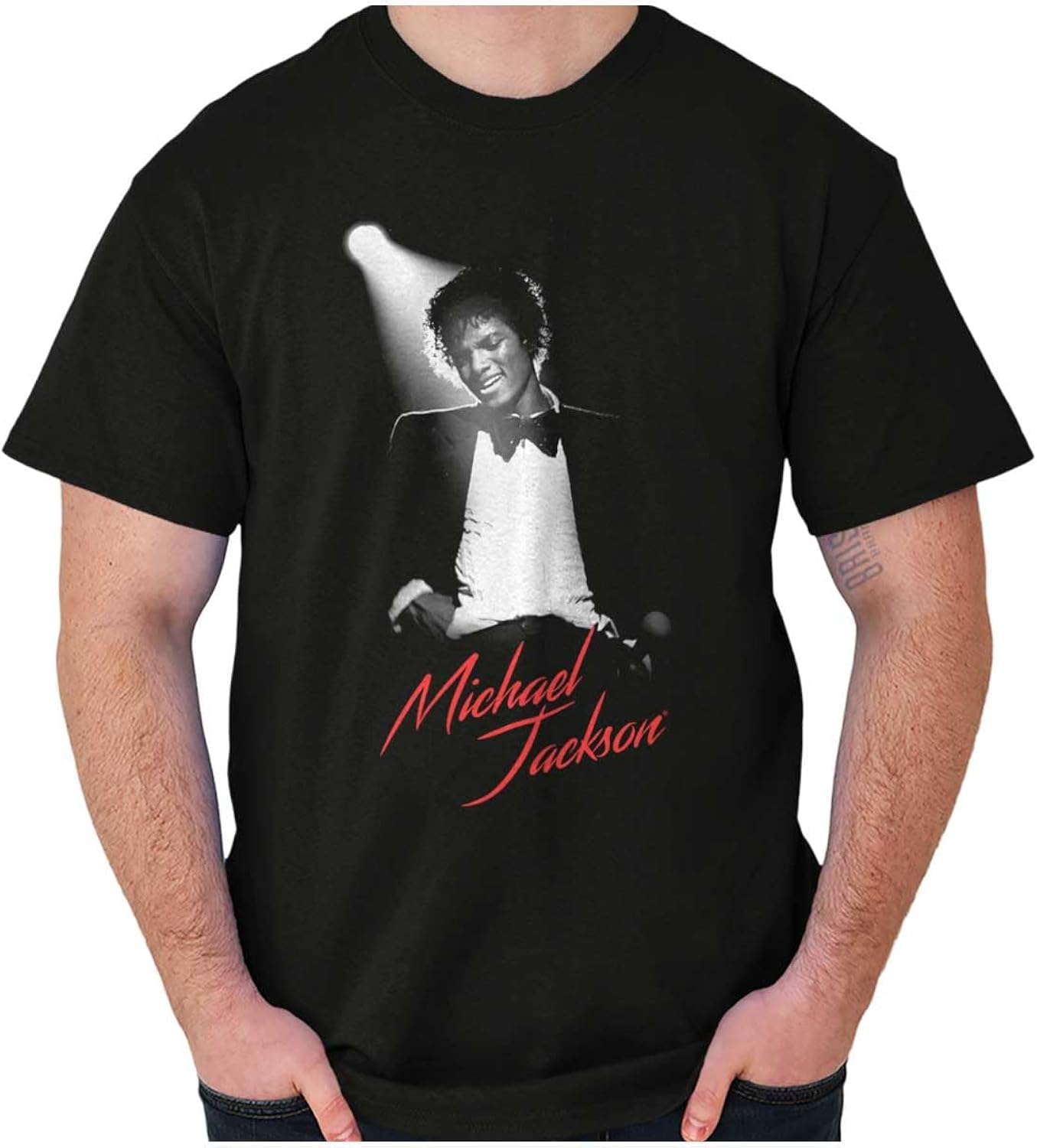 Michael Jackson King of Pop Spotlight Graphic T Shirt Men or Women
