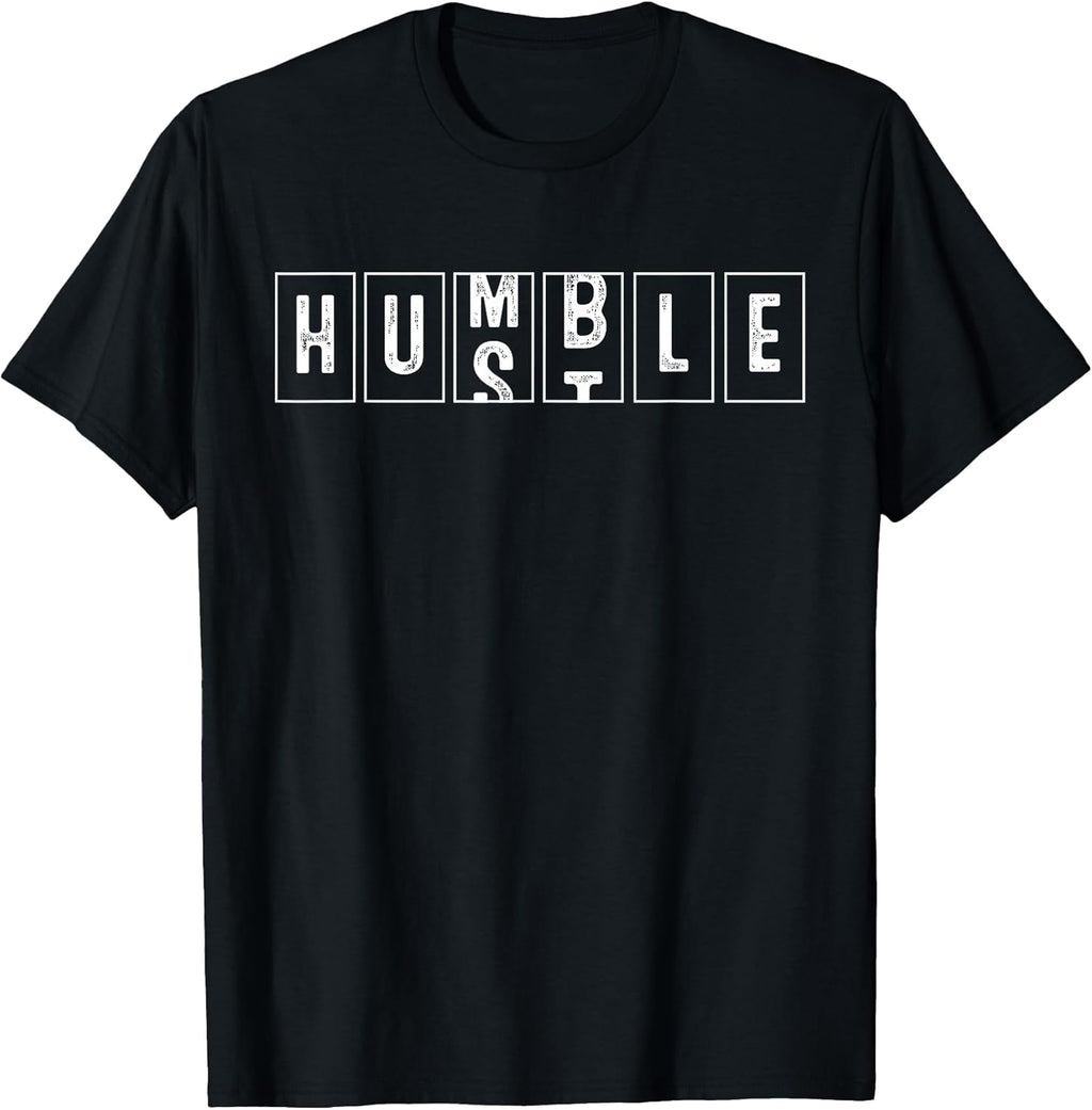 Funny Hustle Gift for Men and Women Cool Humble Odometer T-Shirt Small