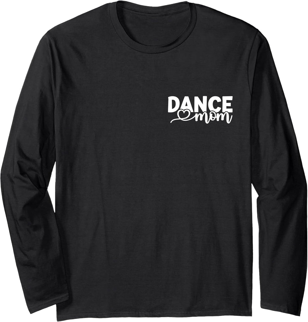 Funny Cheer Dance Mom Coffee Lover Tee, Front Back
