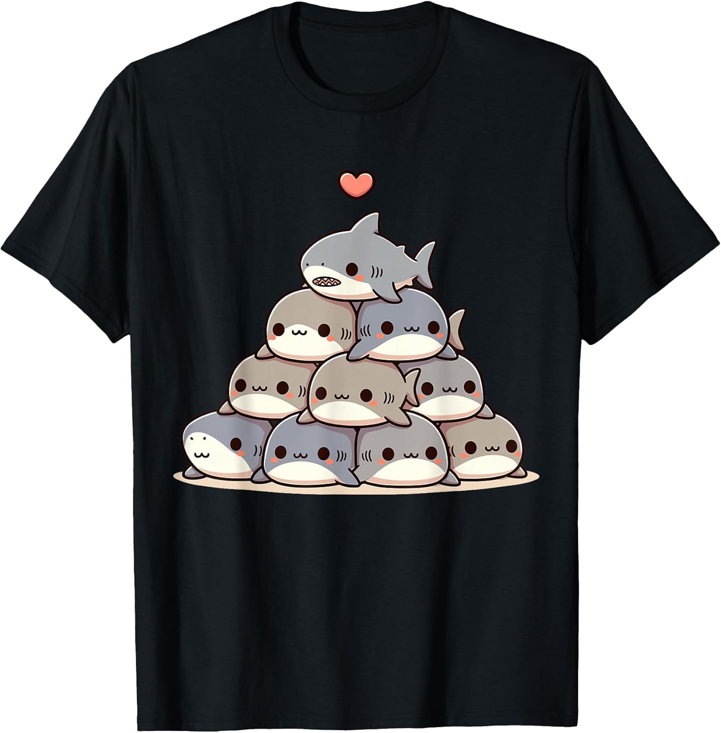 Shark Cute Anime Kawaii T-Shirt