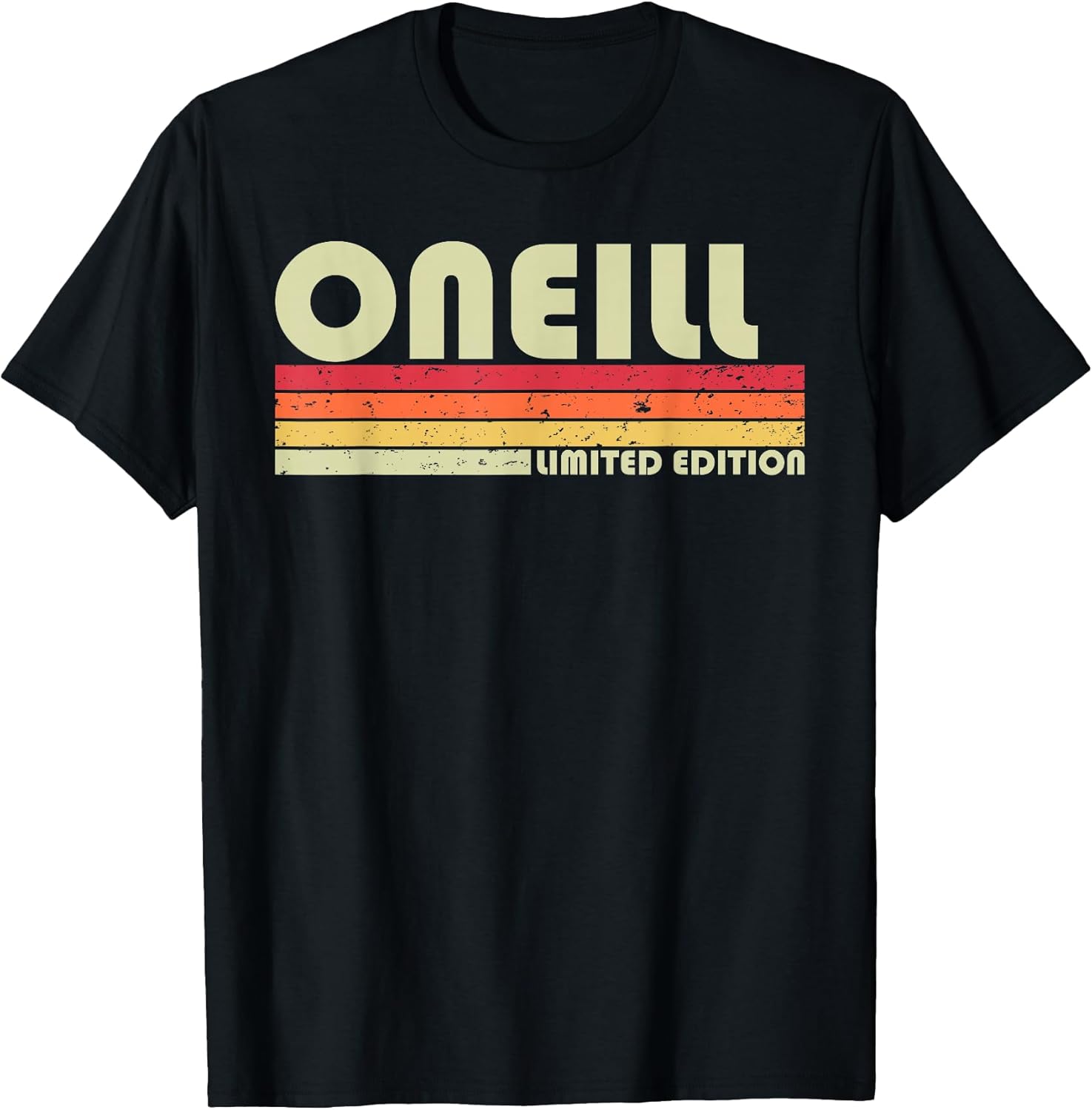 Oneill Surname Funny Retro Vintage 80s 90s Birthday Reunion T-Shirt