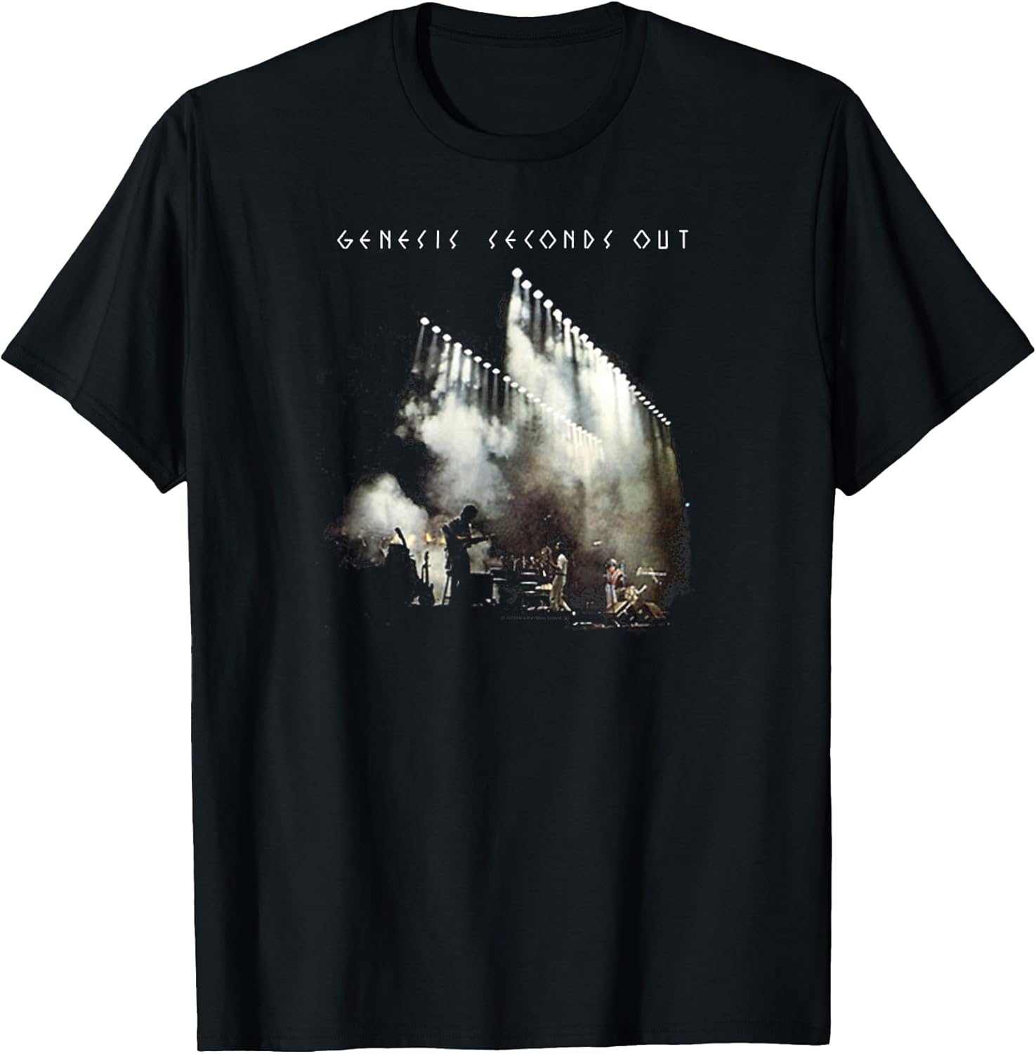 Genesis Rock Music Band Seconds Out T-Shirt