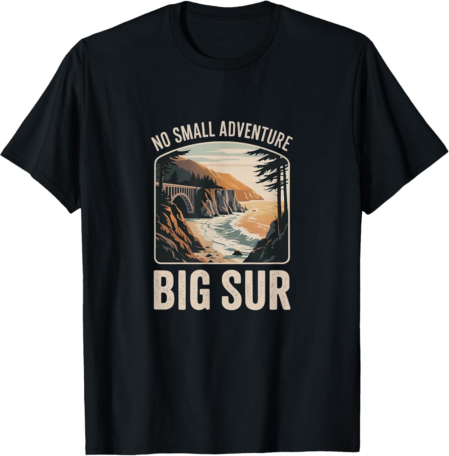 No Small Adventure Big Sur Lakes Nature Merch