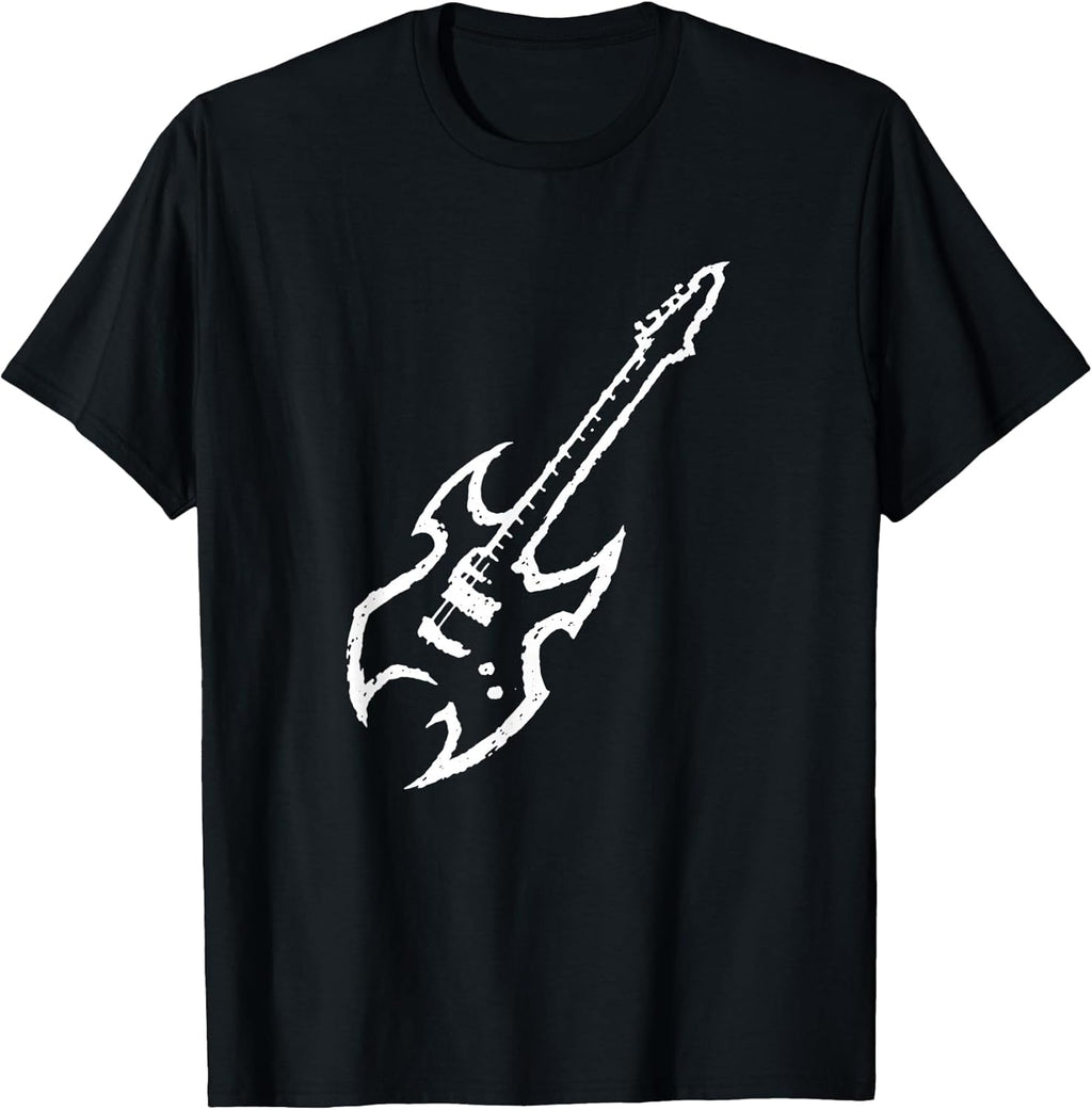 Minimalistic Mana Guitar Musician Fan Rock Band Name T-Shirt