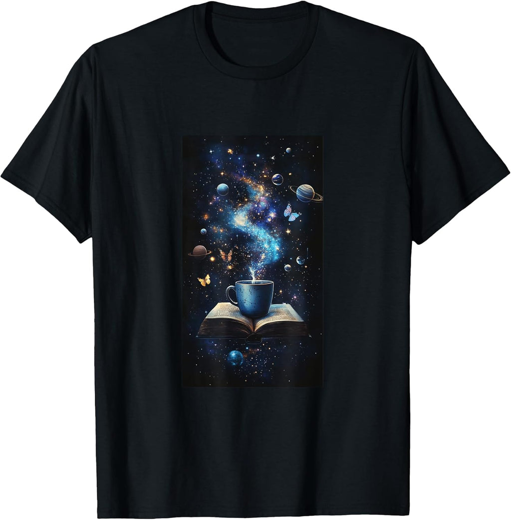 Cosmic Botanical Book Lover Reading