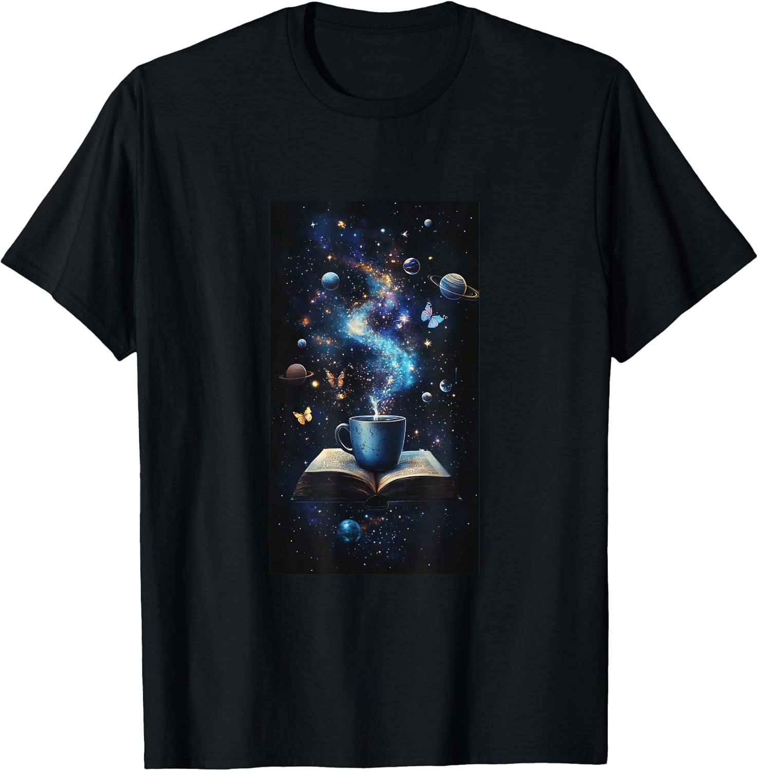 Cosmic Botanical Book Lover Reading