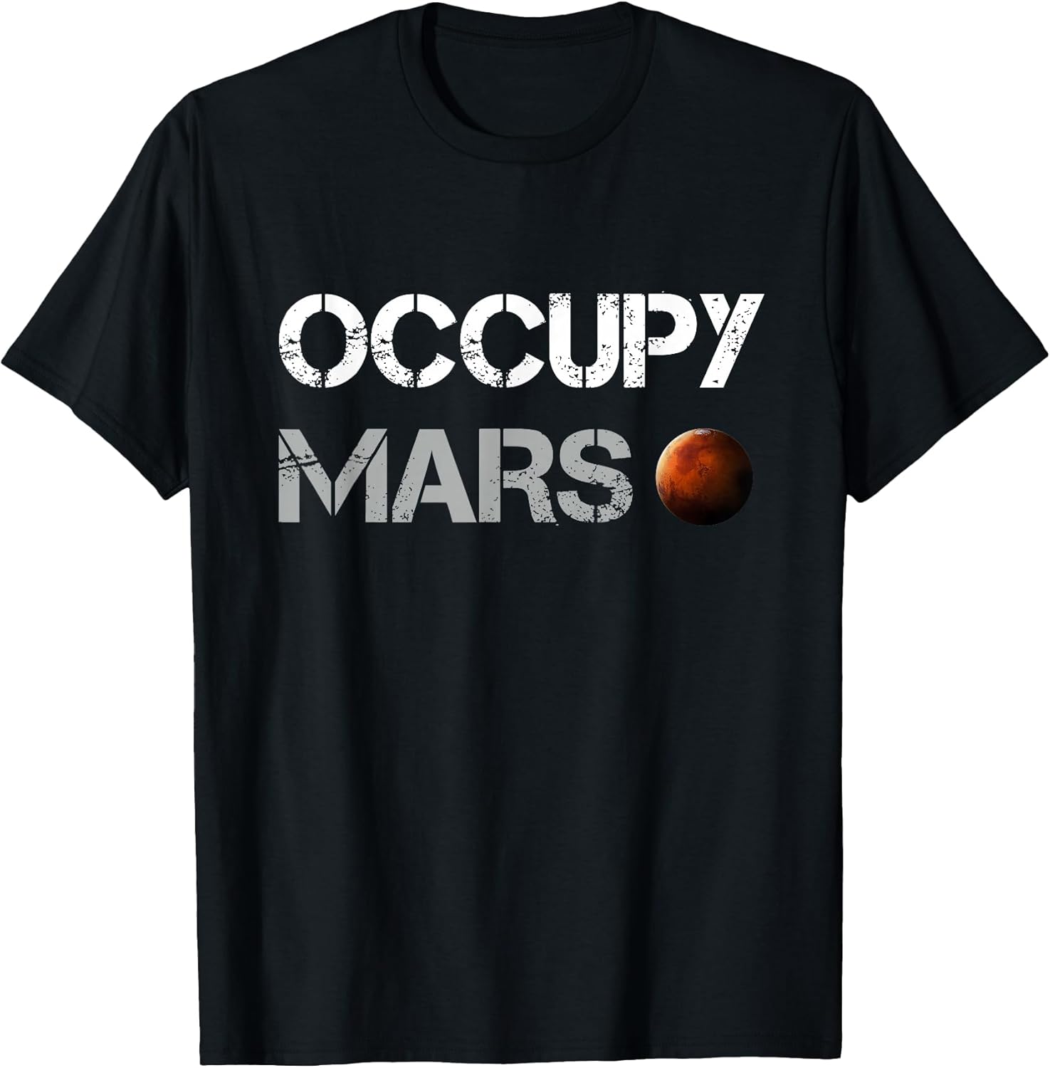 Occupy Mars Space T-Shirts and Apparel