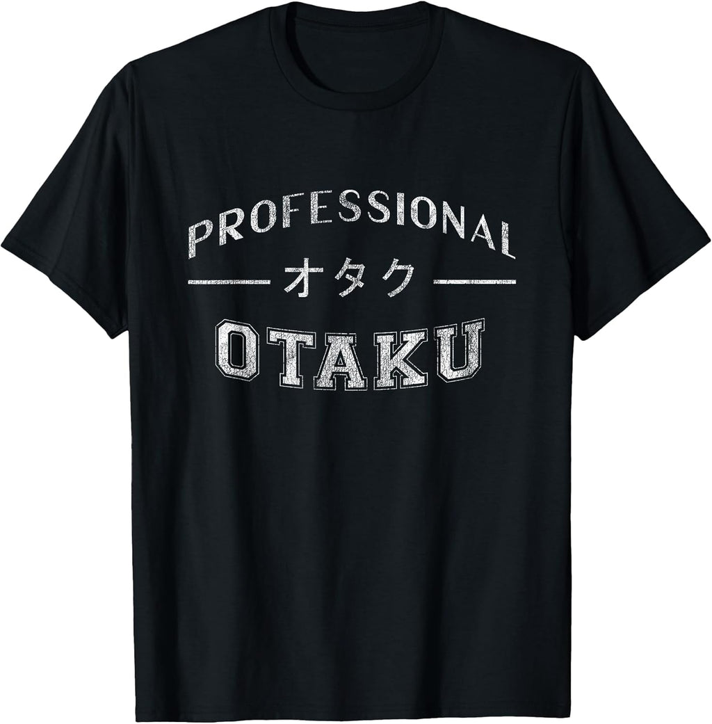 Funny Anime Manga Professional Otaku T-Shirt