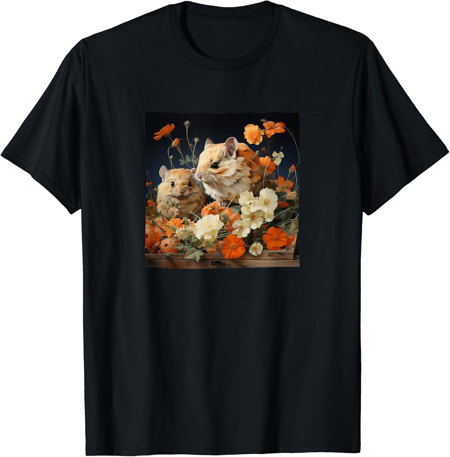 Gerbil Cottagecore Botanical Flowers Merch