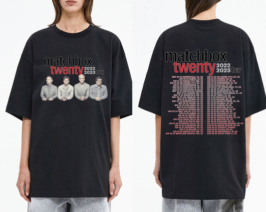 Matchbox Twenty Band Fan Shirt, Matchbox Twenty Slow Dream Tour 2023 Shirt
