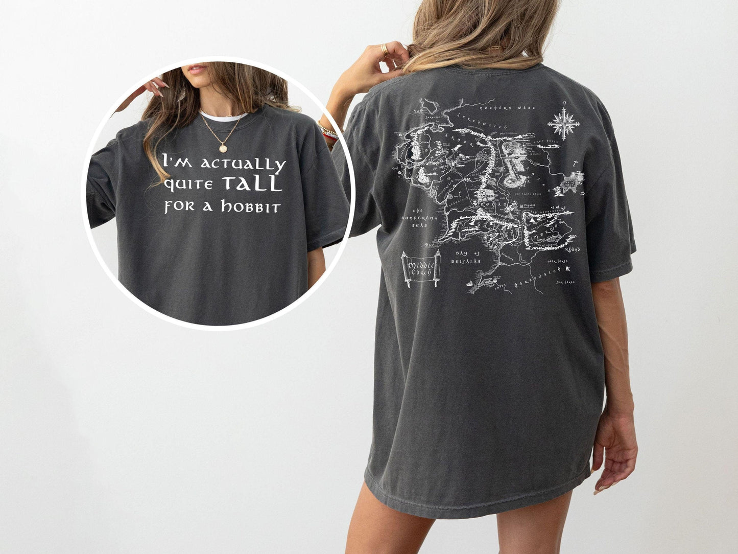 LOTR T-Shirt, Tall for a hobbit shirt, Funny Nerd Gift