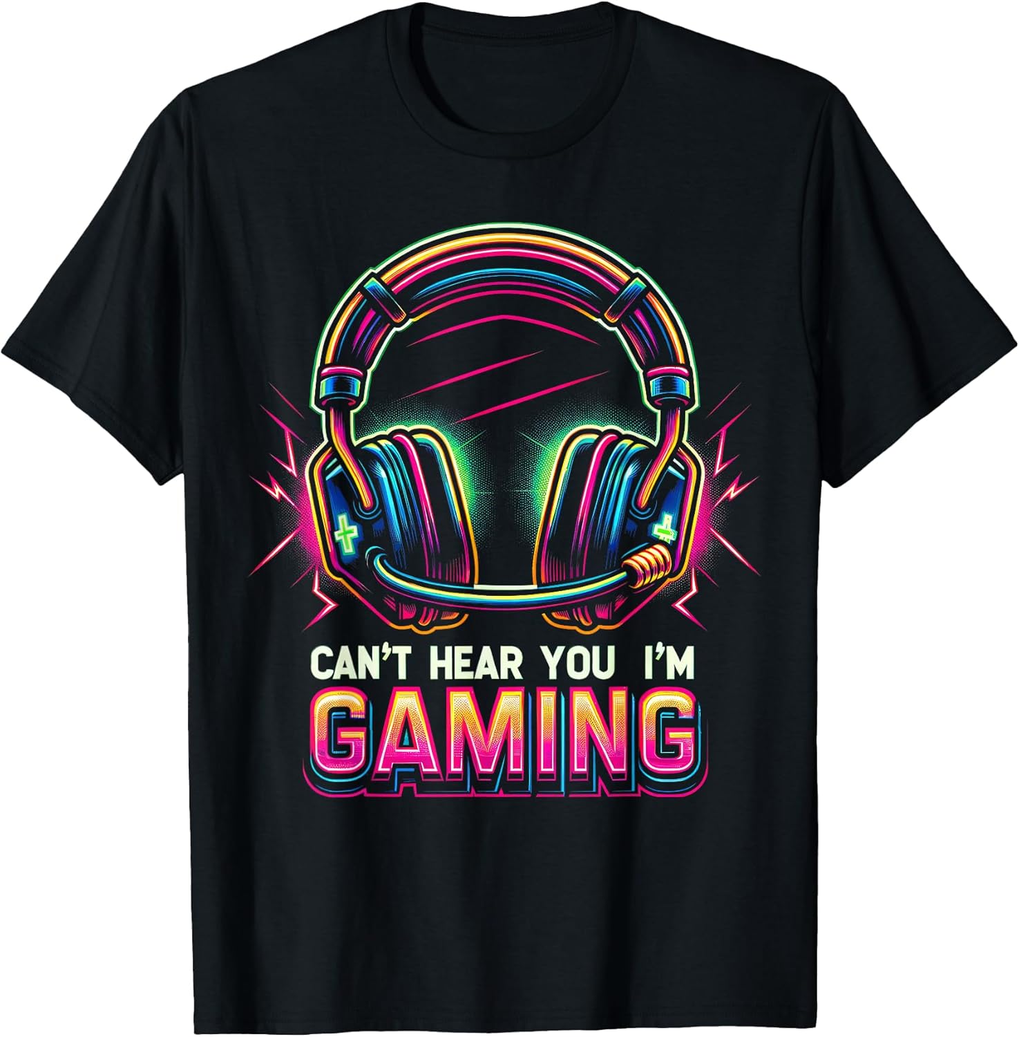 Funny Gamer Shirt for Boys Teens Men Video Gaming Graphic T-Shirt