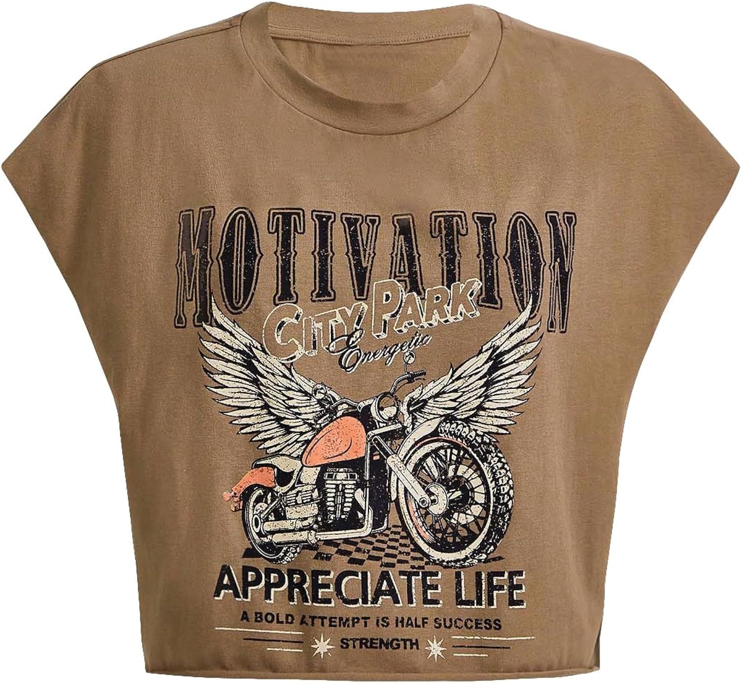Women's Y2k Vintage Graphic Short Sleeve Tee Tops Crew Neck Crop Tops for Summer Going Out T Shirts
