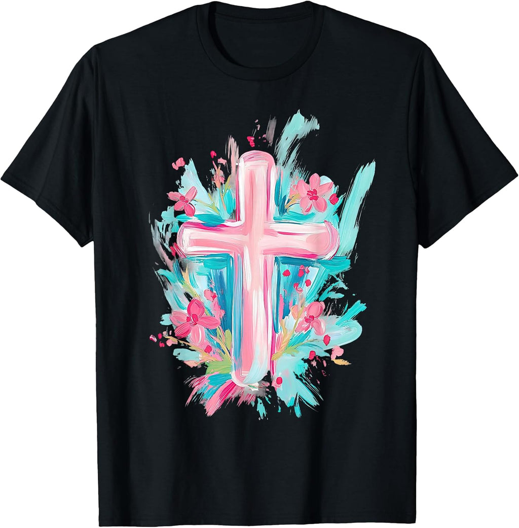 He Is Risen Christian Cross Jesus Happy Easter