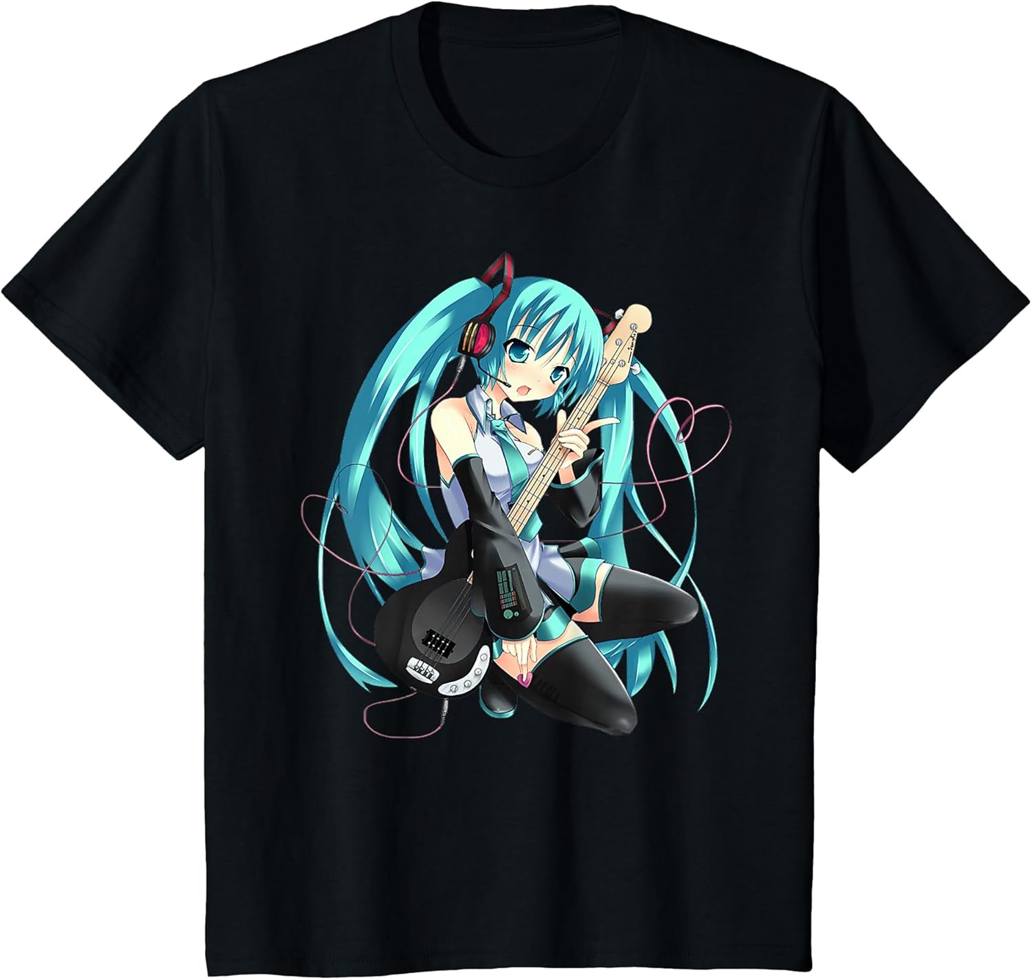 Perfect Anime Girl, I Love Music, Anime and Manga Cosplays T-Shirt
