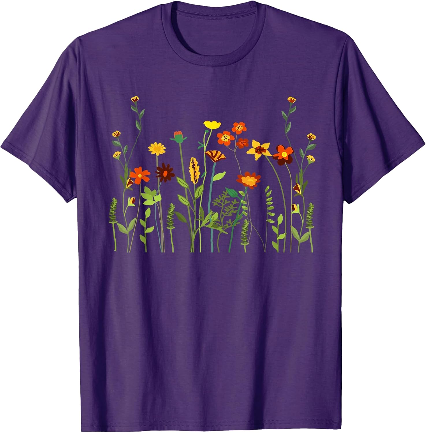 Flower Florist Women Wildflower Summer Graphic Tee