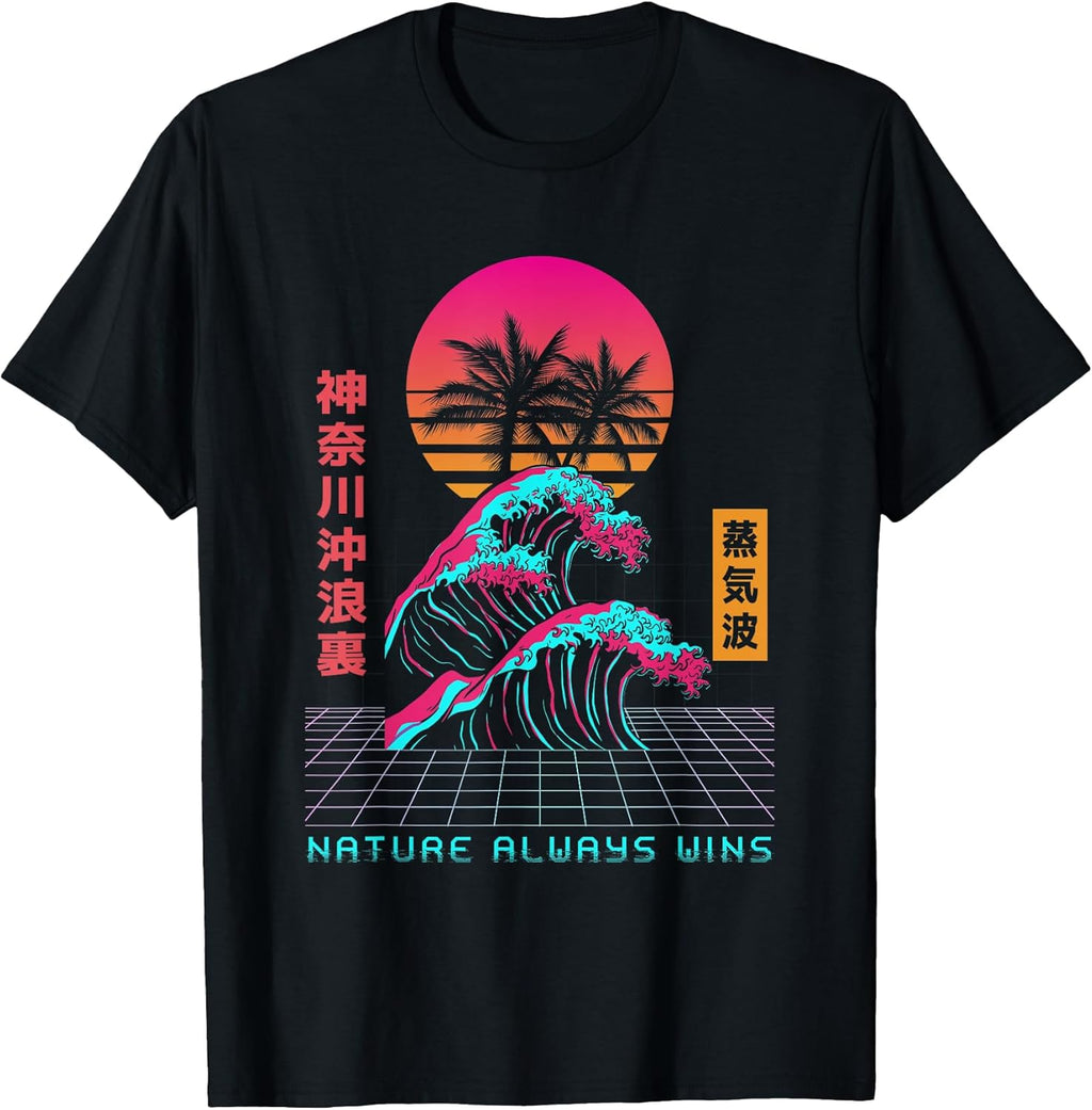 80er Vaporwave Synth Anime Ästhetik