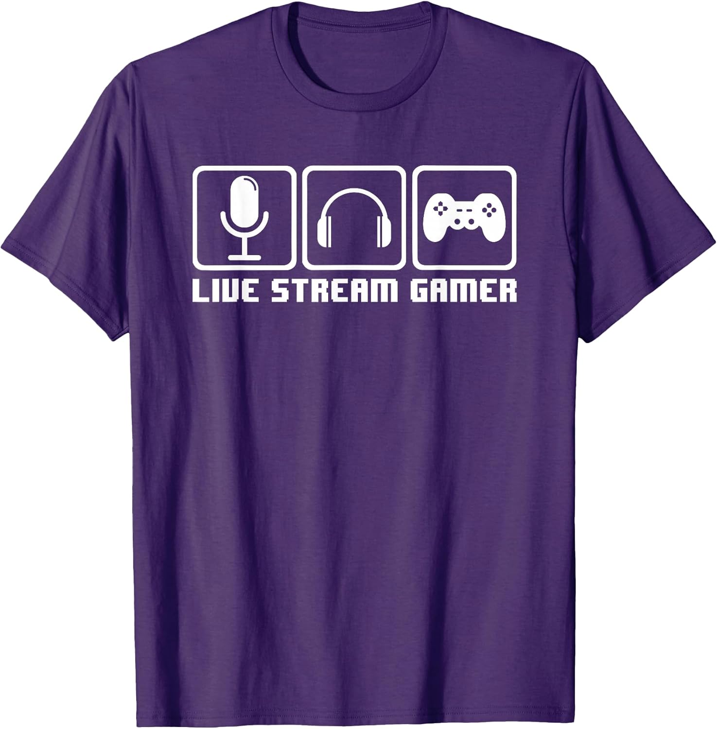 Videogames Live Streaming Gaming Streamer Gift T-Shirt