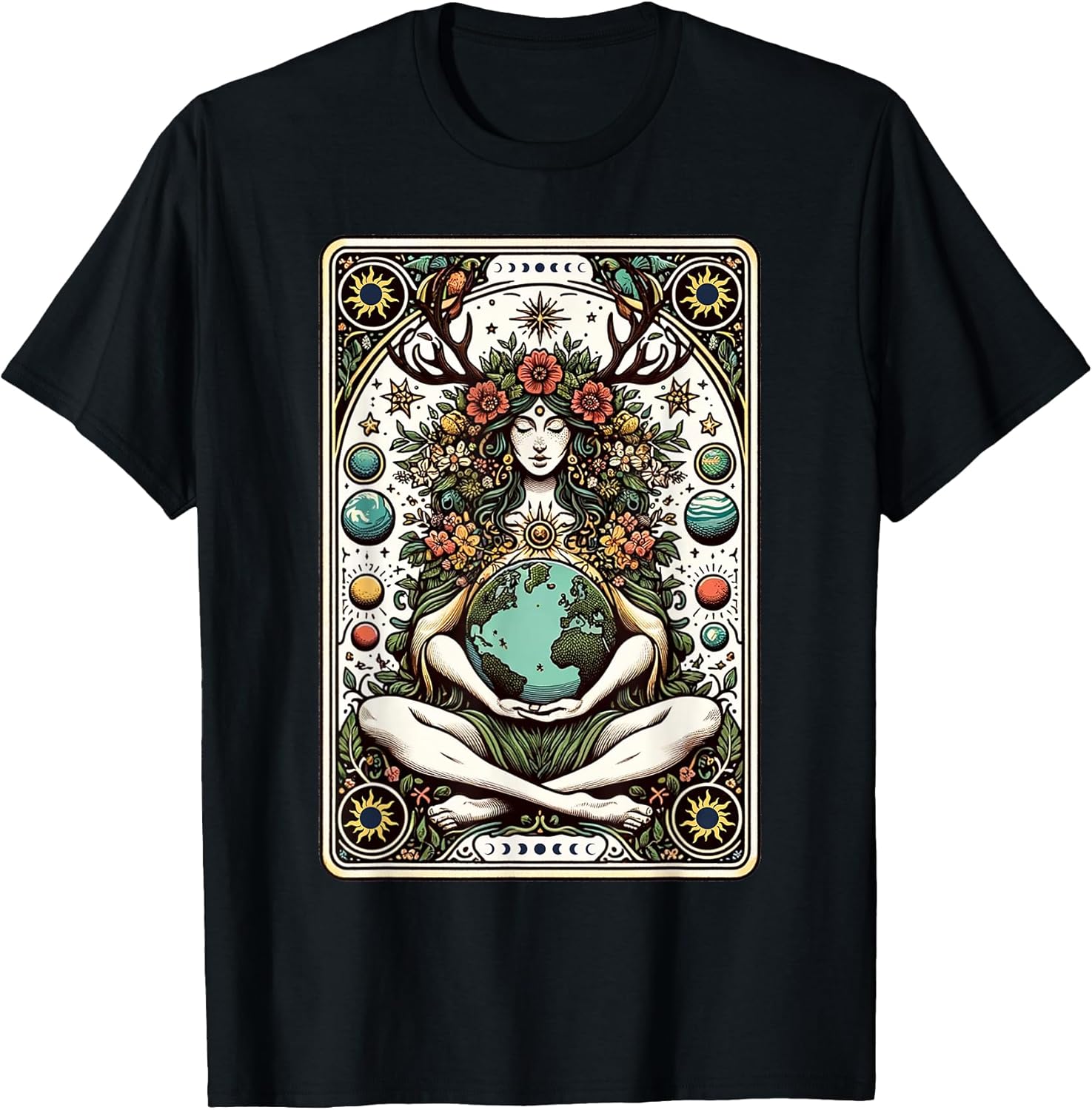 Earth Day Mother Earth Nature Tarot Card