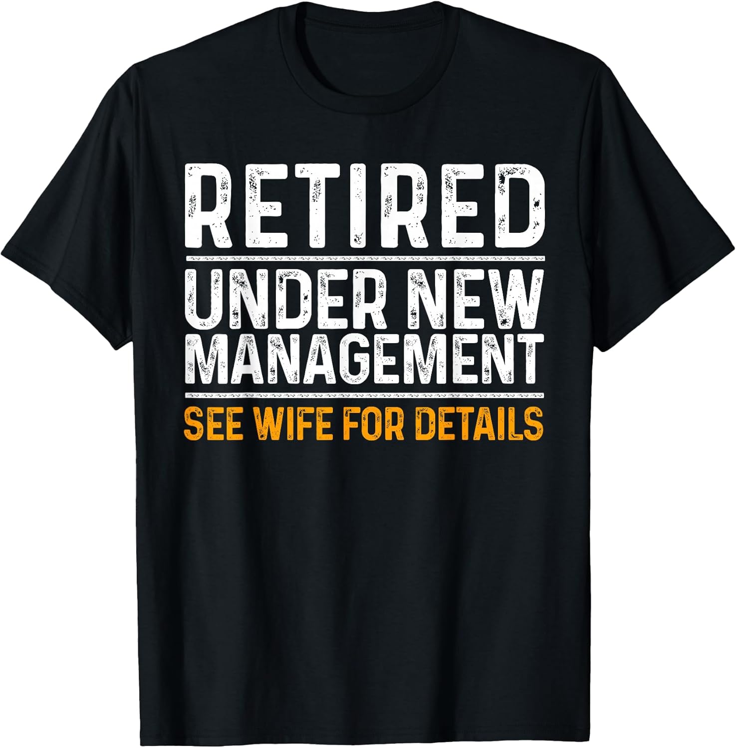 Funny Retirement Party Men's T-Shirt - Dad Humor, Classic Fit, Short Sleeve - Black