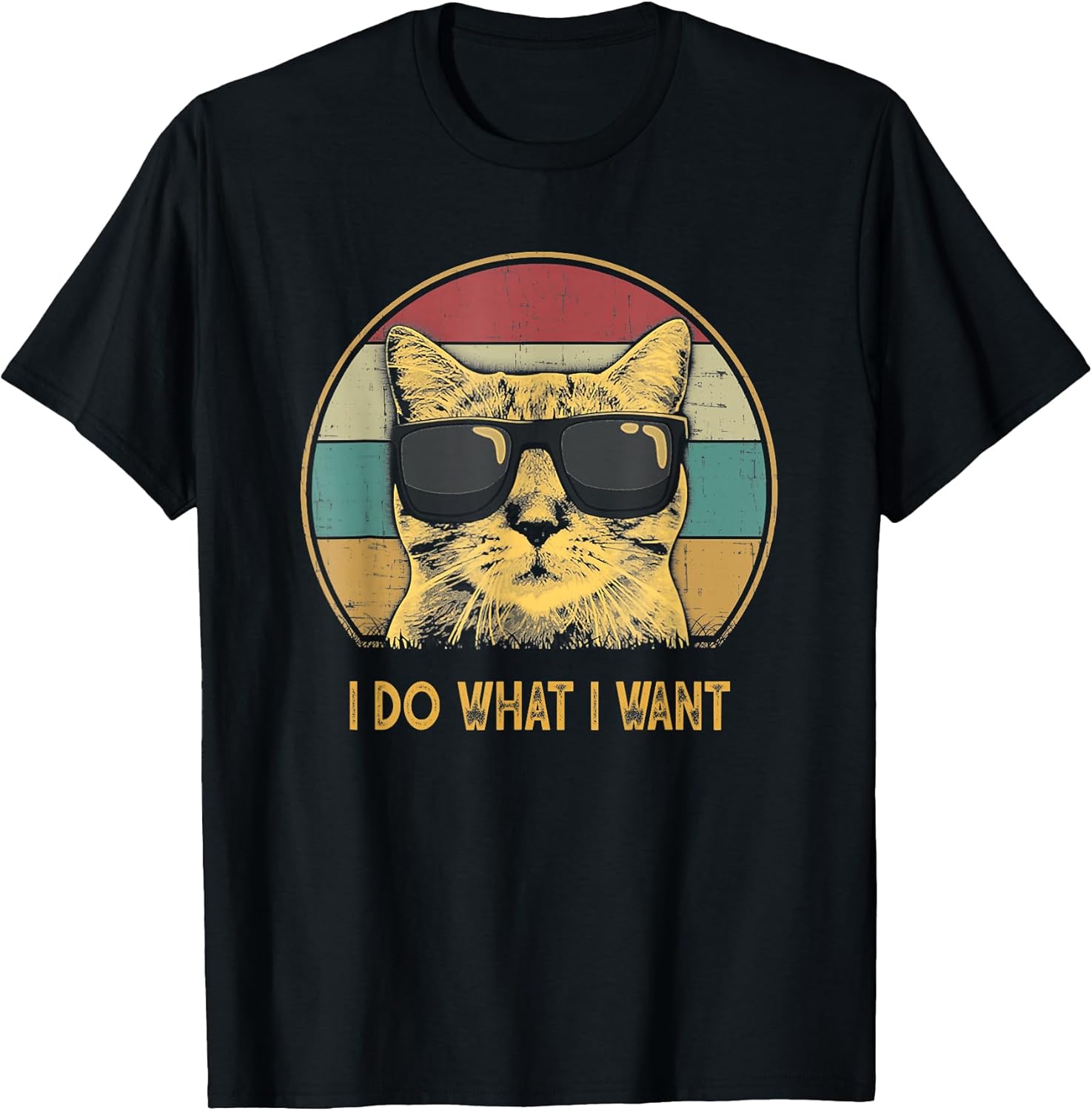 i do what i want cat shirt