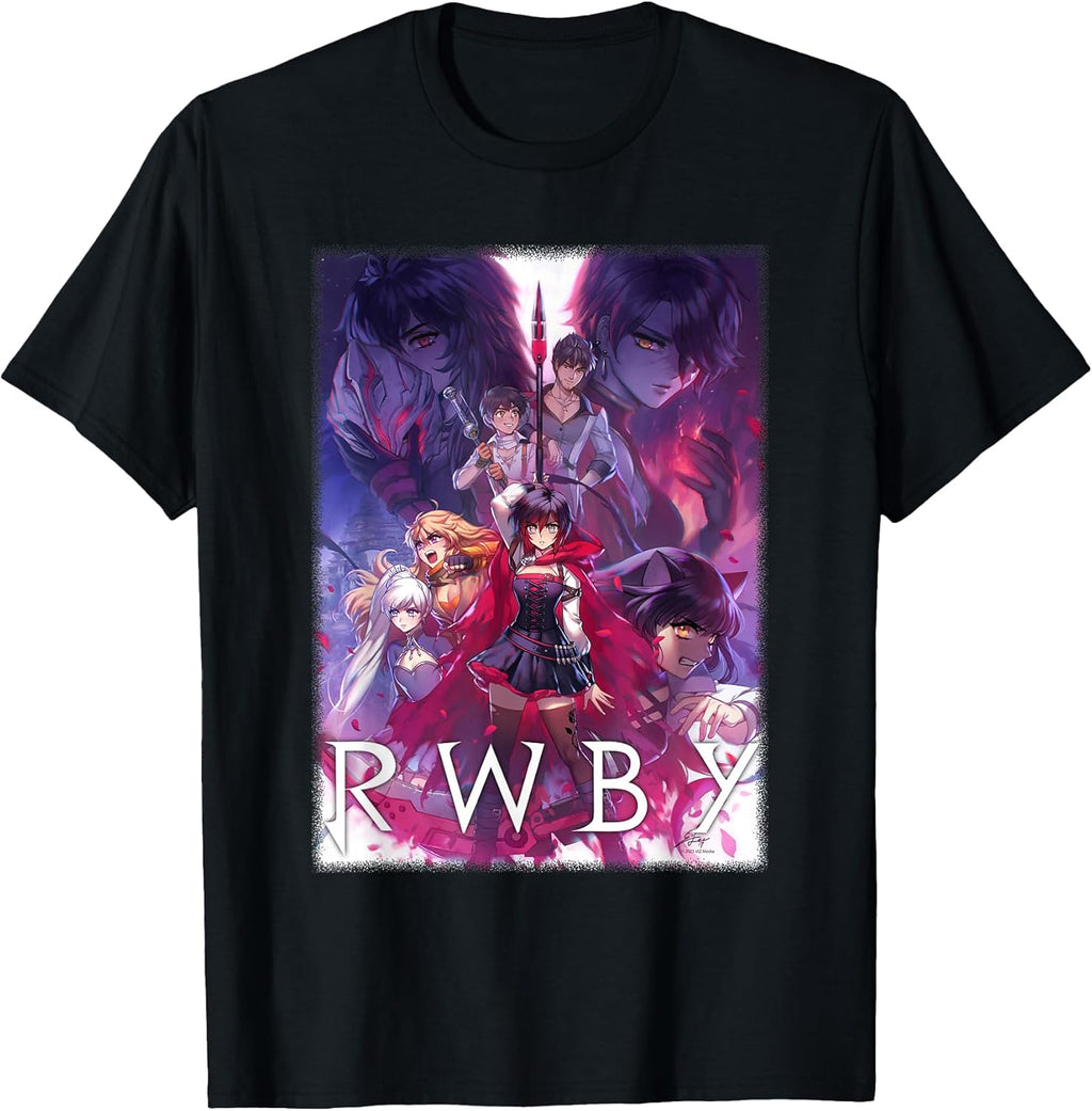 Colorful Show Poster Anime Cartoon T-Shirt