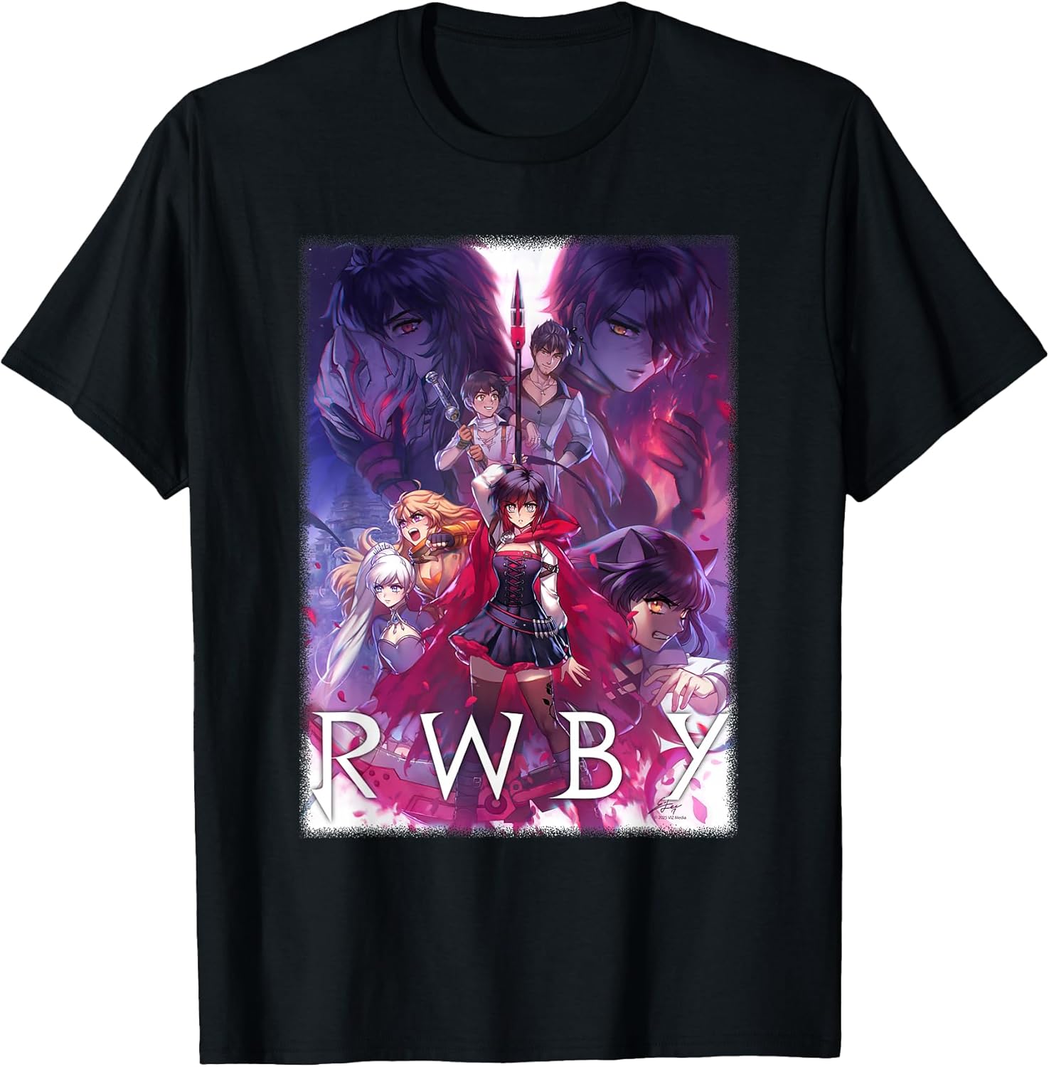 Colorful Show Poster Anime Cartoon T-Shirt