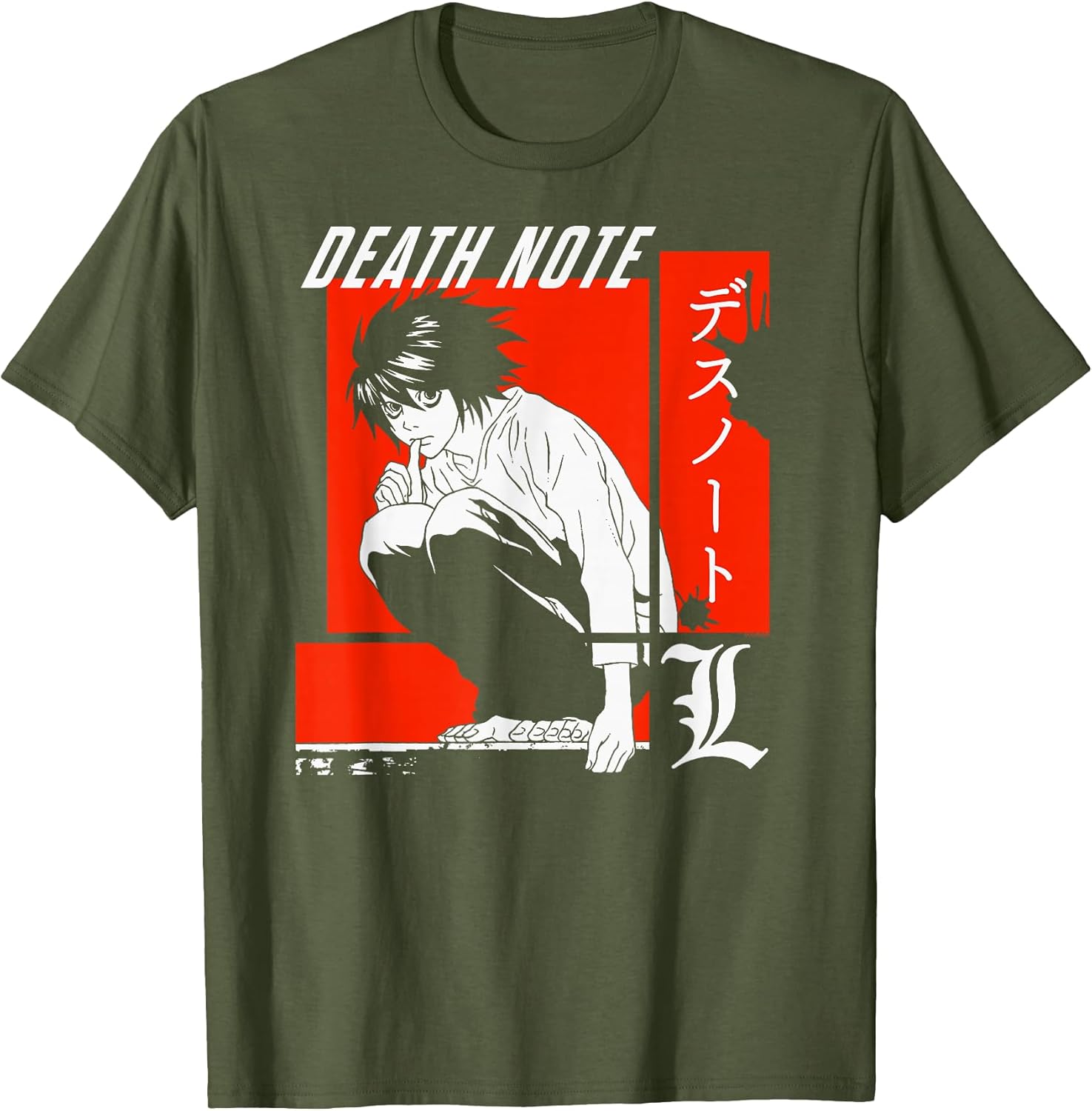 Retro Blocks L Anime T-Shirt