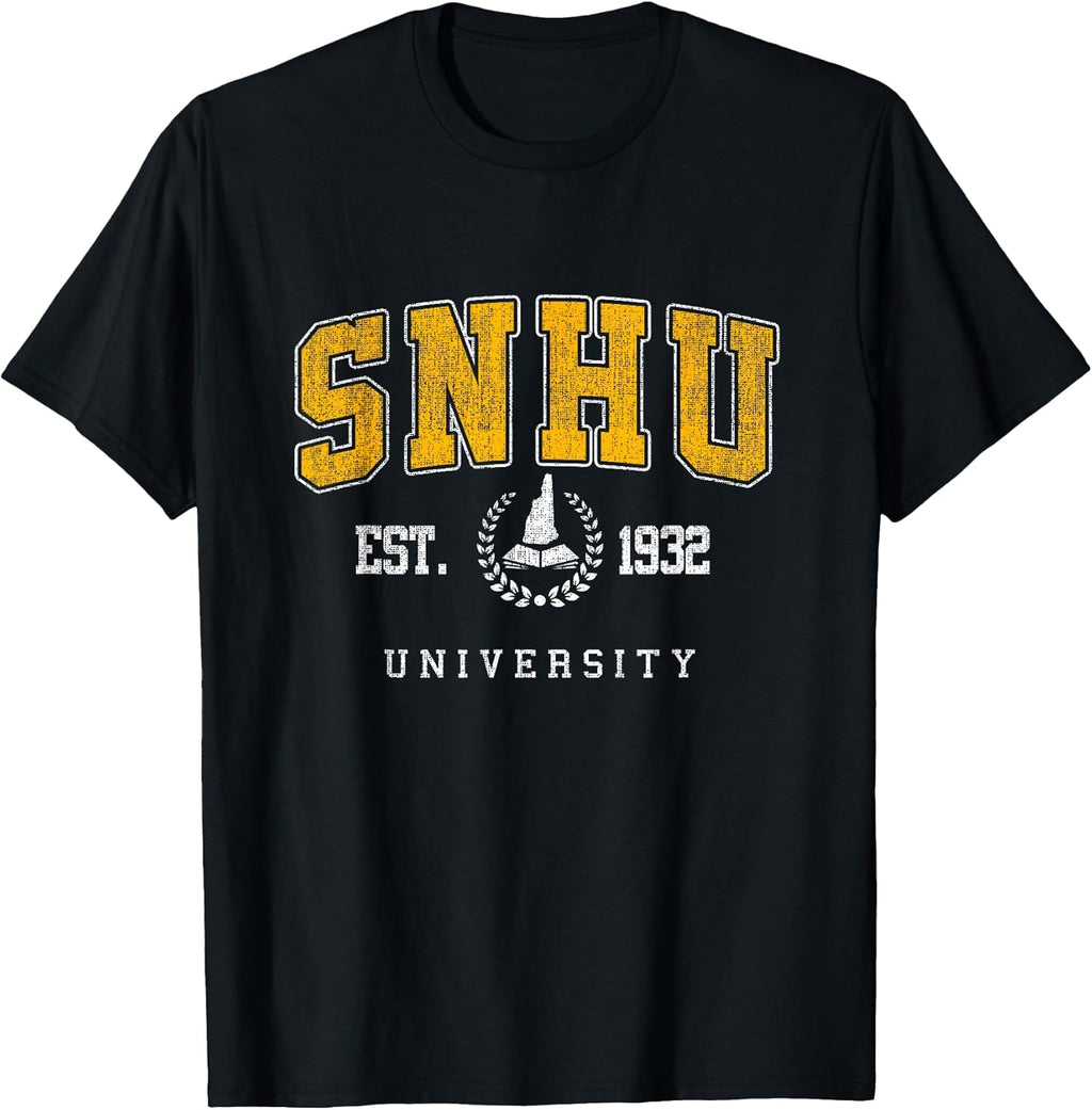 SNHU Tech – Retro University Arch Tee for Men & Women T-Shirt