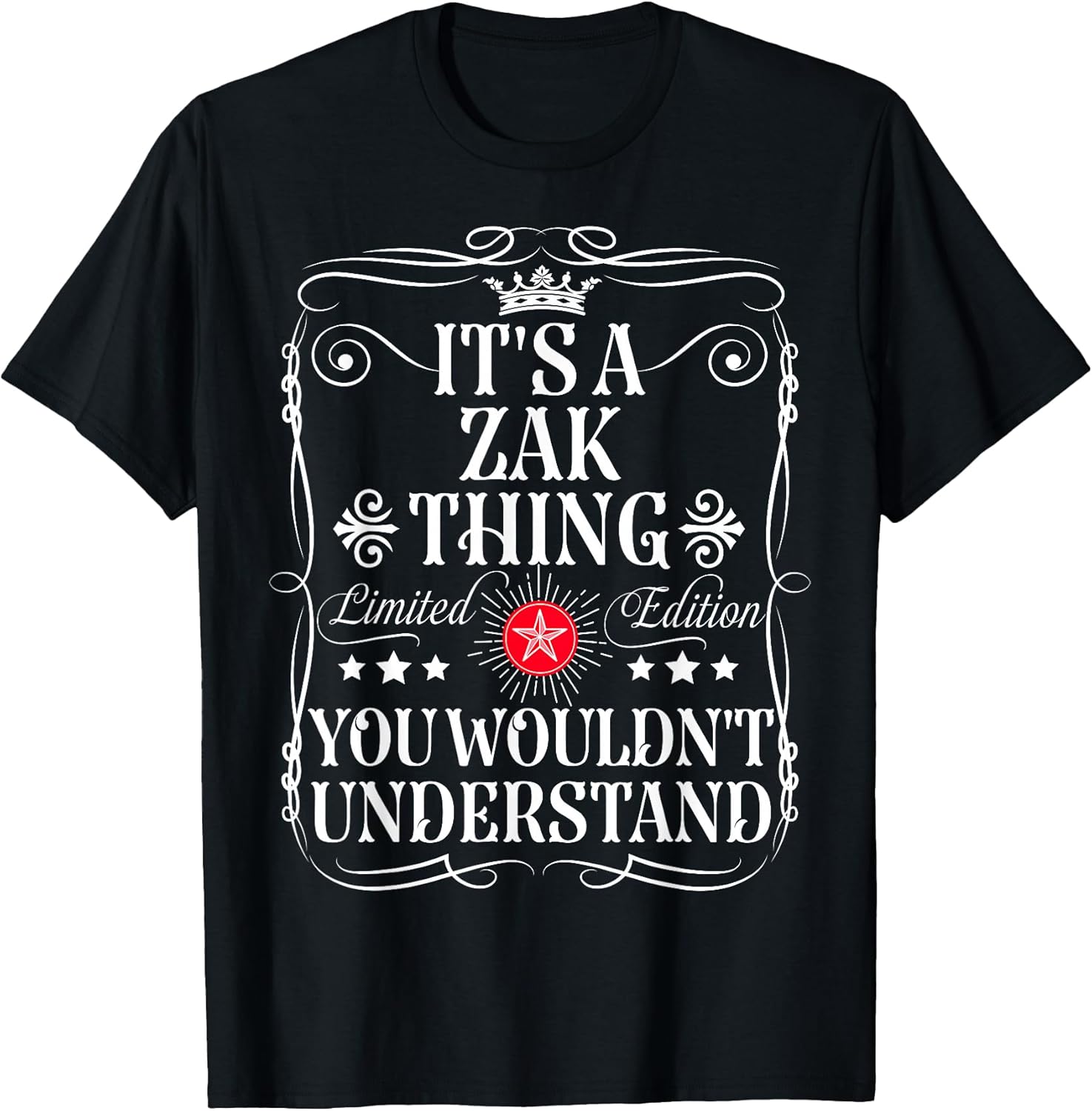Funny Vintage Zak Name T-Shirts And Gifts
