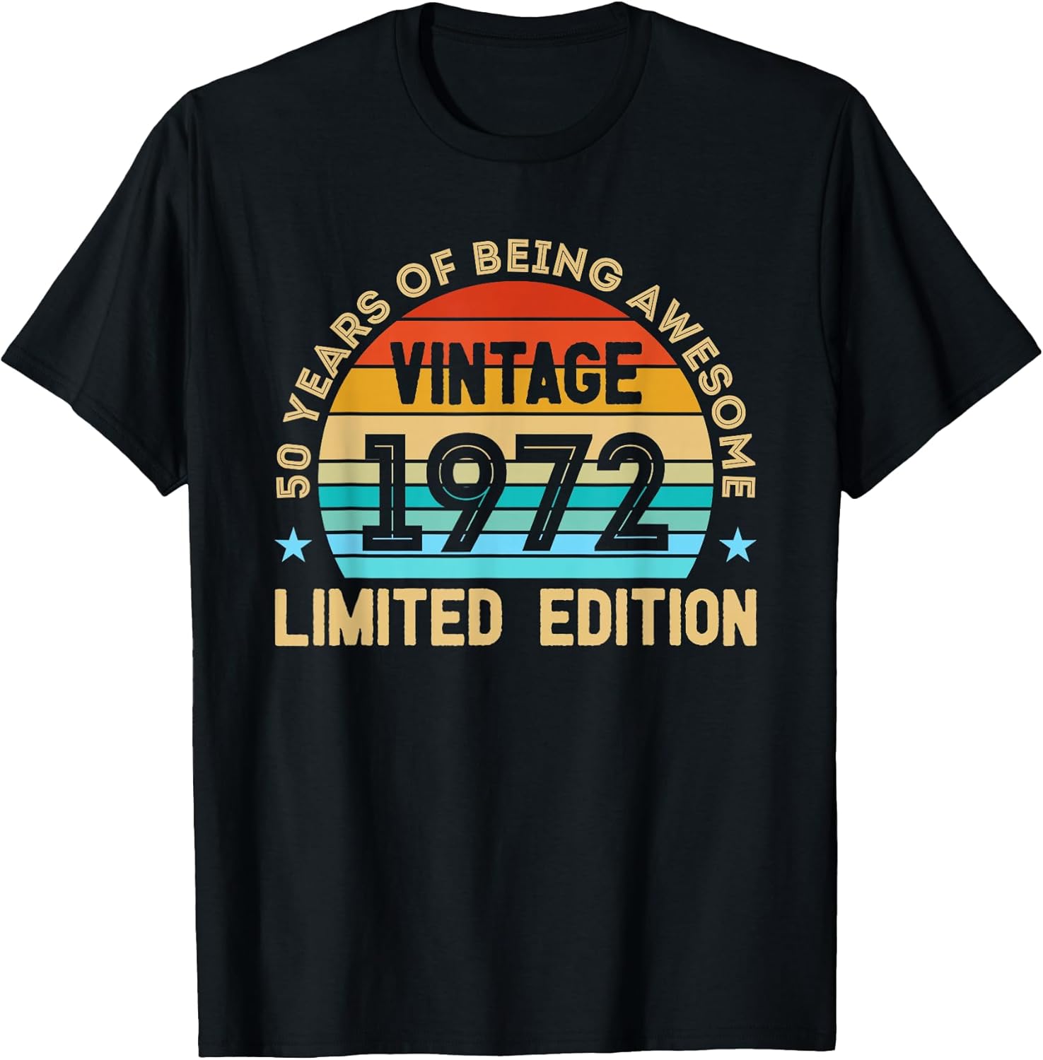 Vintage 1972 - 5oth Birthday Merch