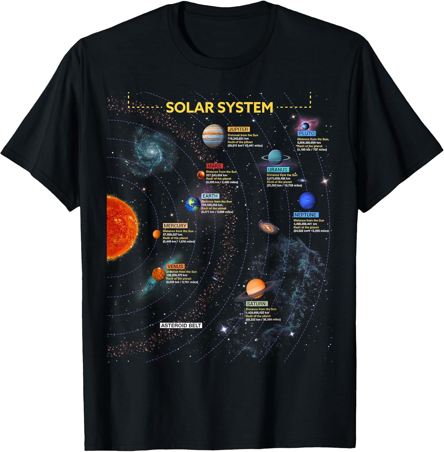 Solar System T-shirt