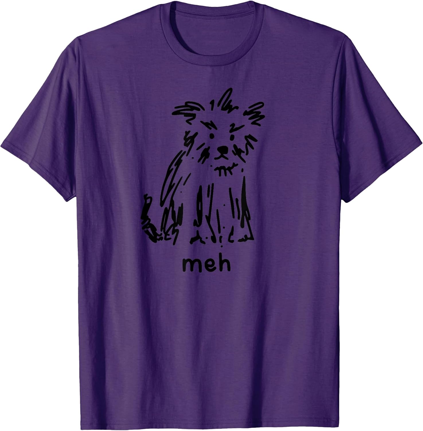 Meh Scruffy Dog For Pet Lovers