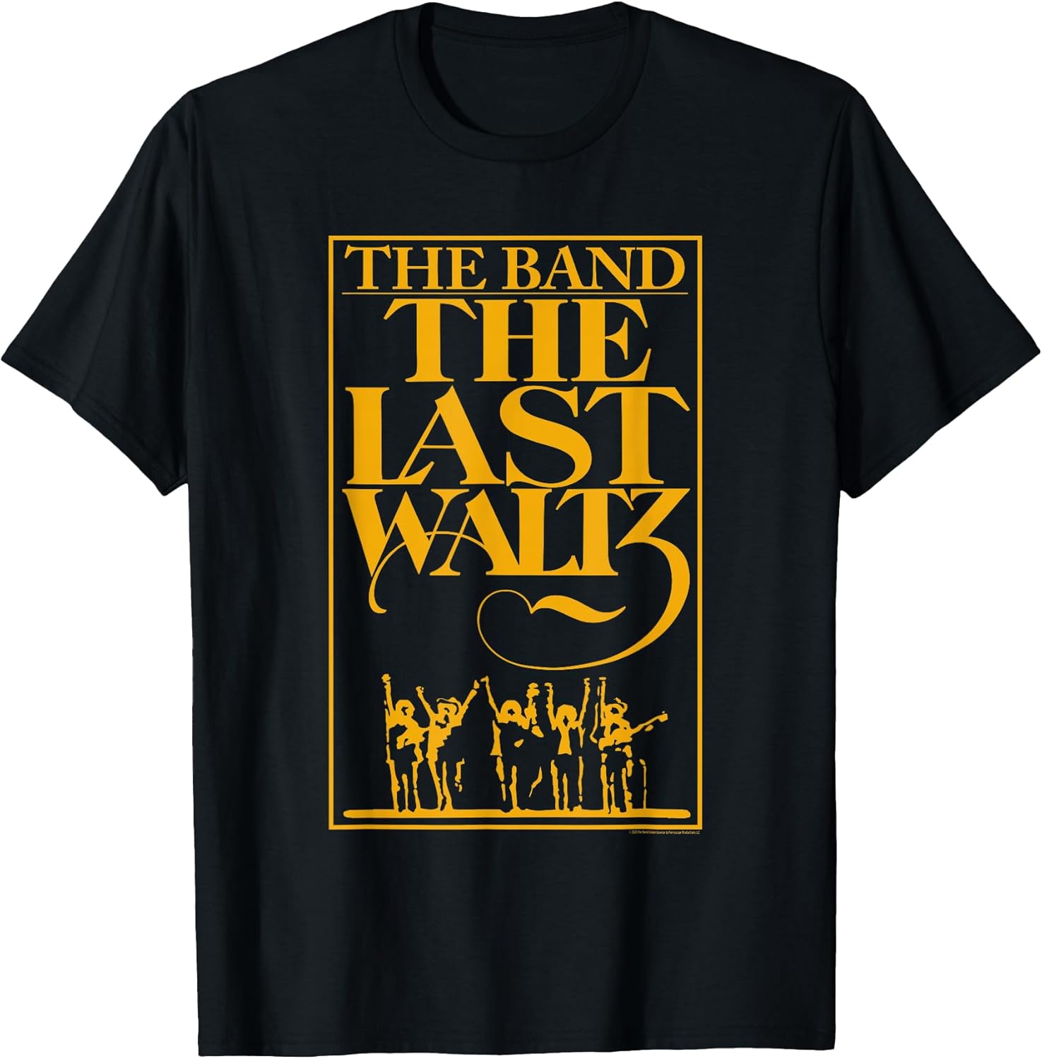 The Last Waltz Yellow Logo T-Shirt