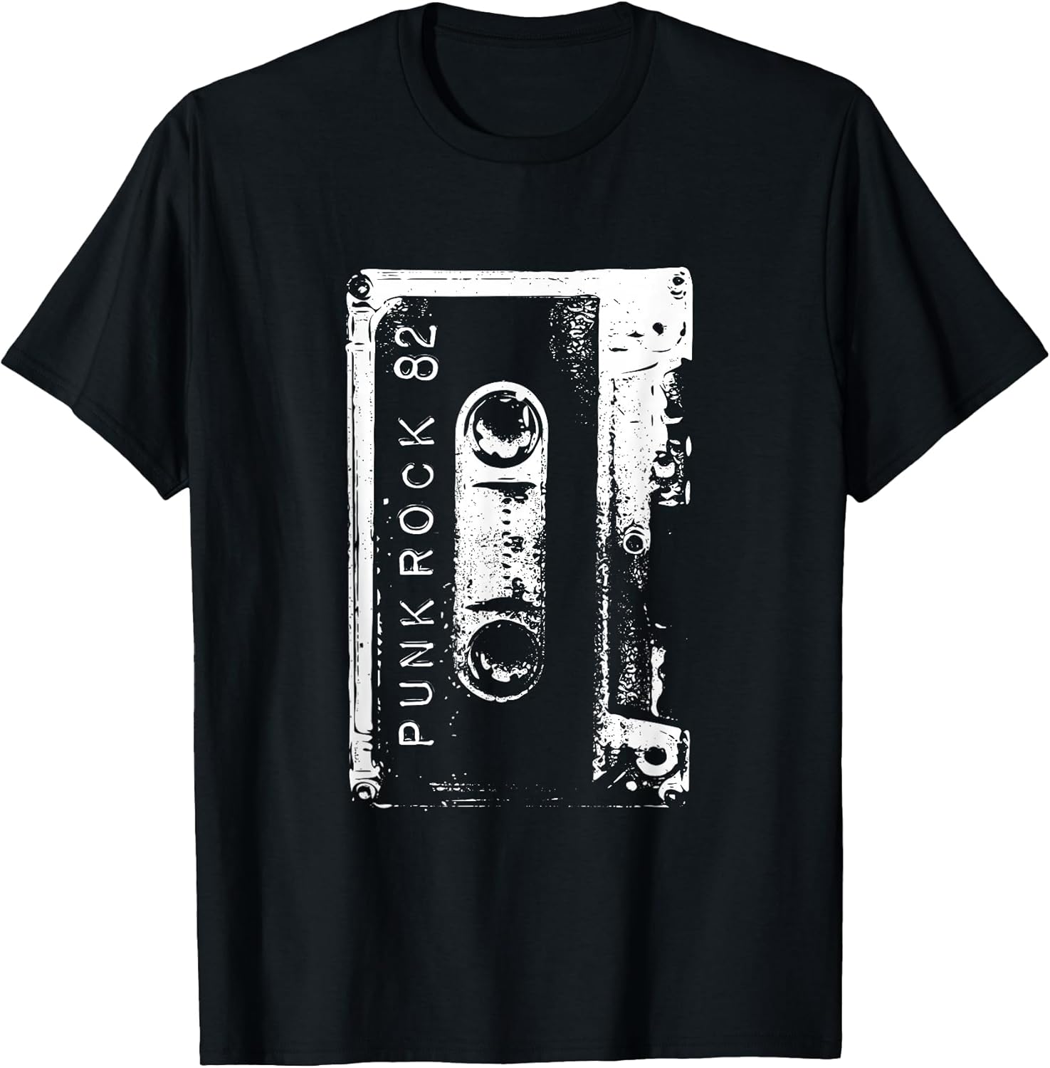 Punk Rock 80's Concert Mixtape Vintage T-Shirt