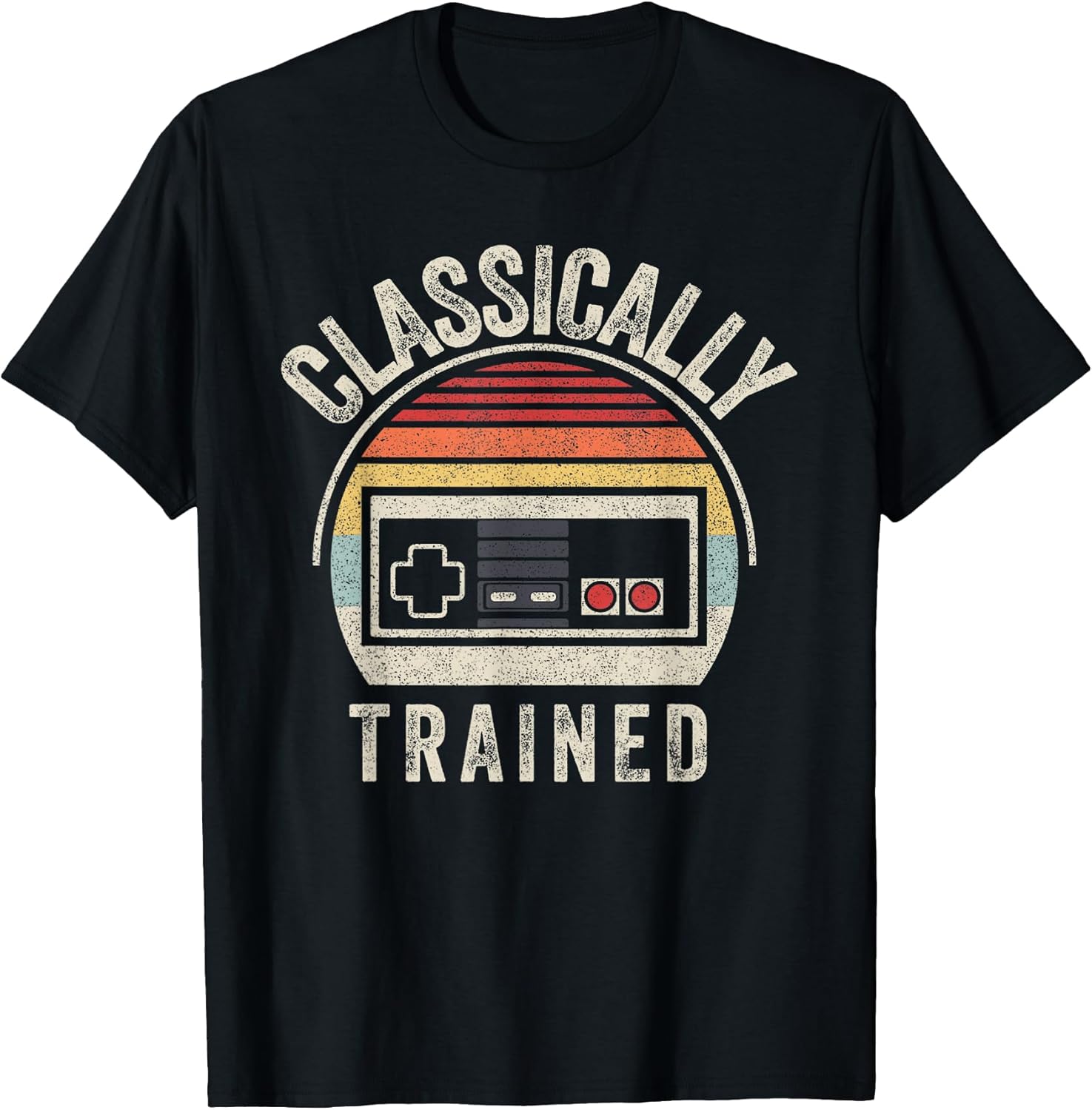 Retro Vintage Classically Trained Video Game Adult T-Shirt