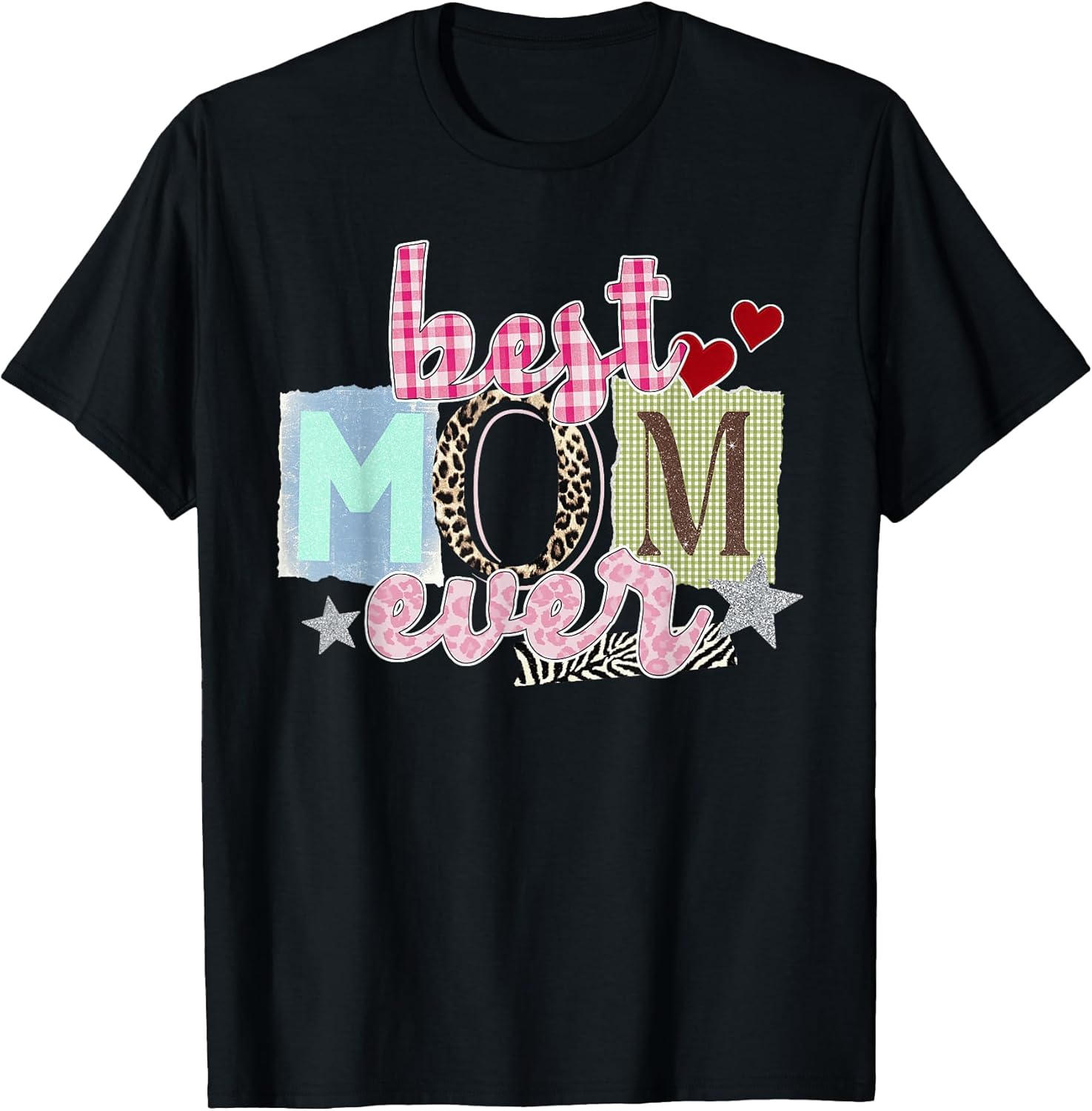 Mothers Day Best Mom Patchwork Style