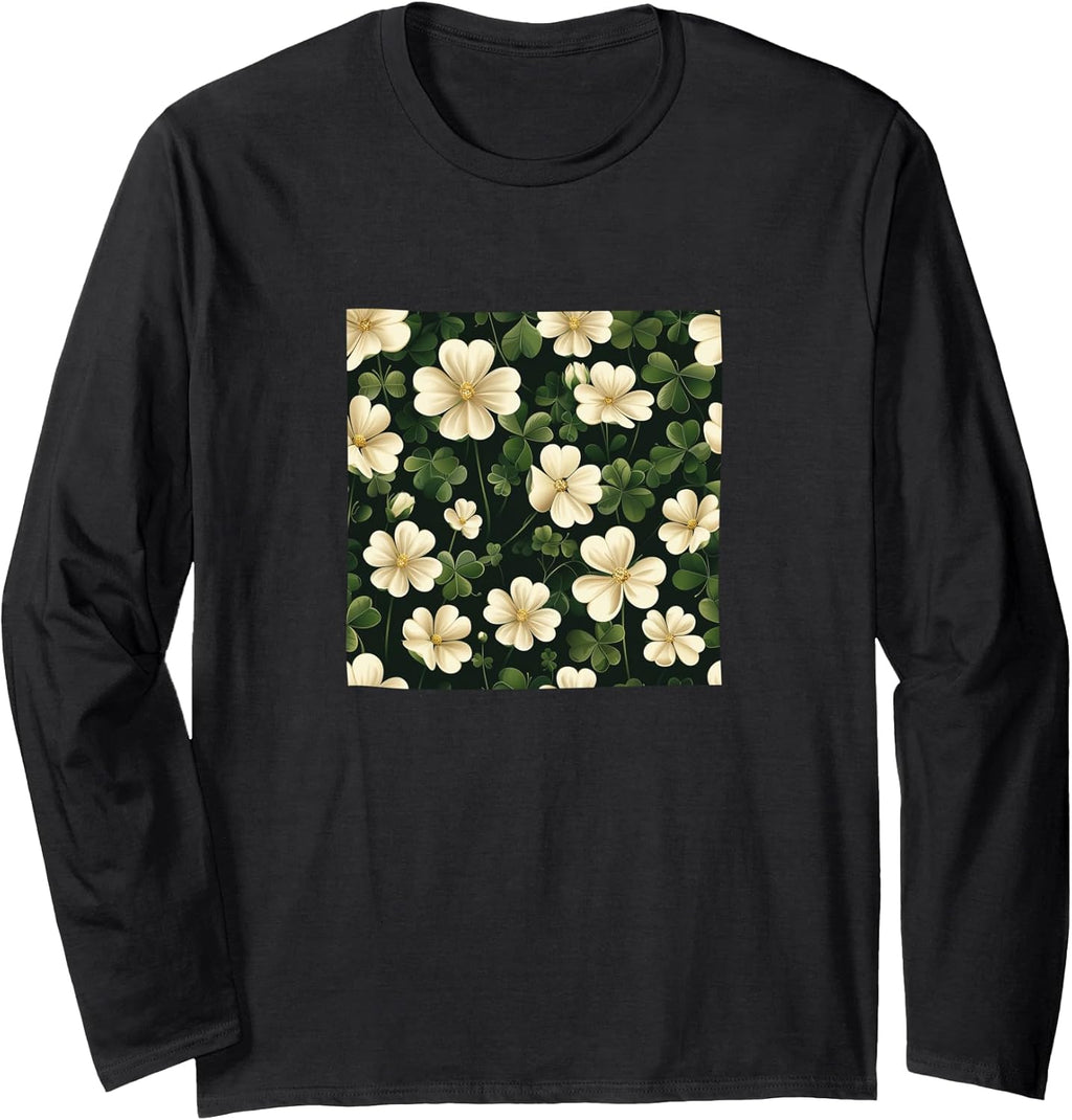 Clover Flower Pattern Merch