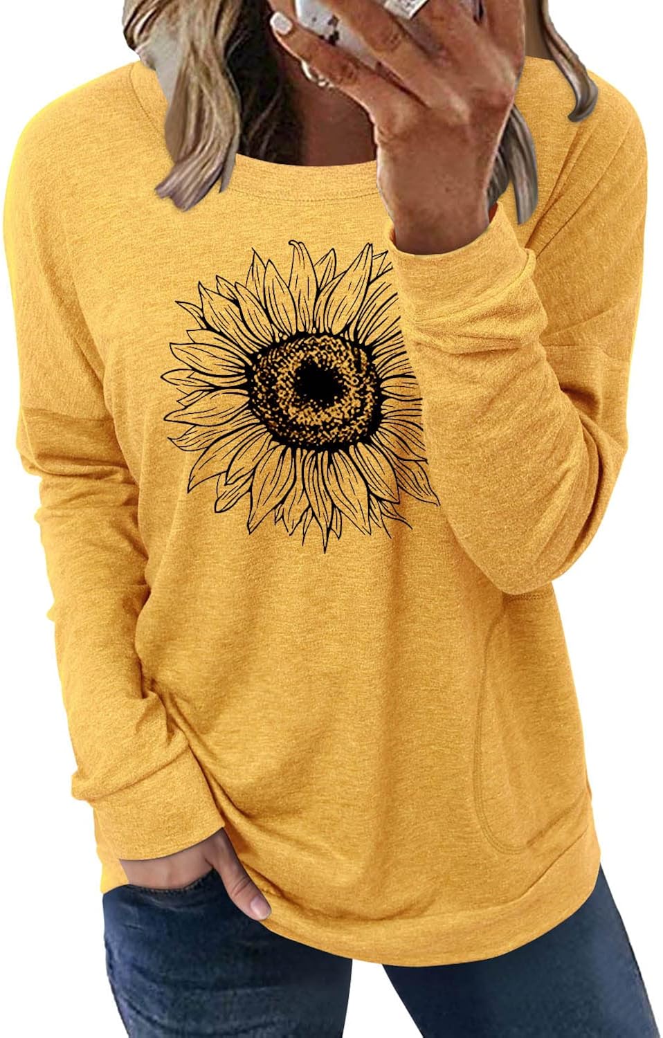 Long Sleeve Shirts for Women Fall Fashion Tops Clothing