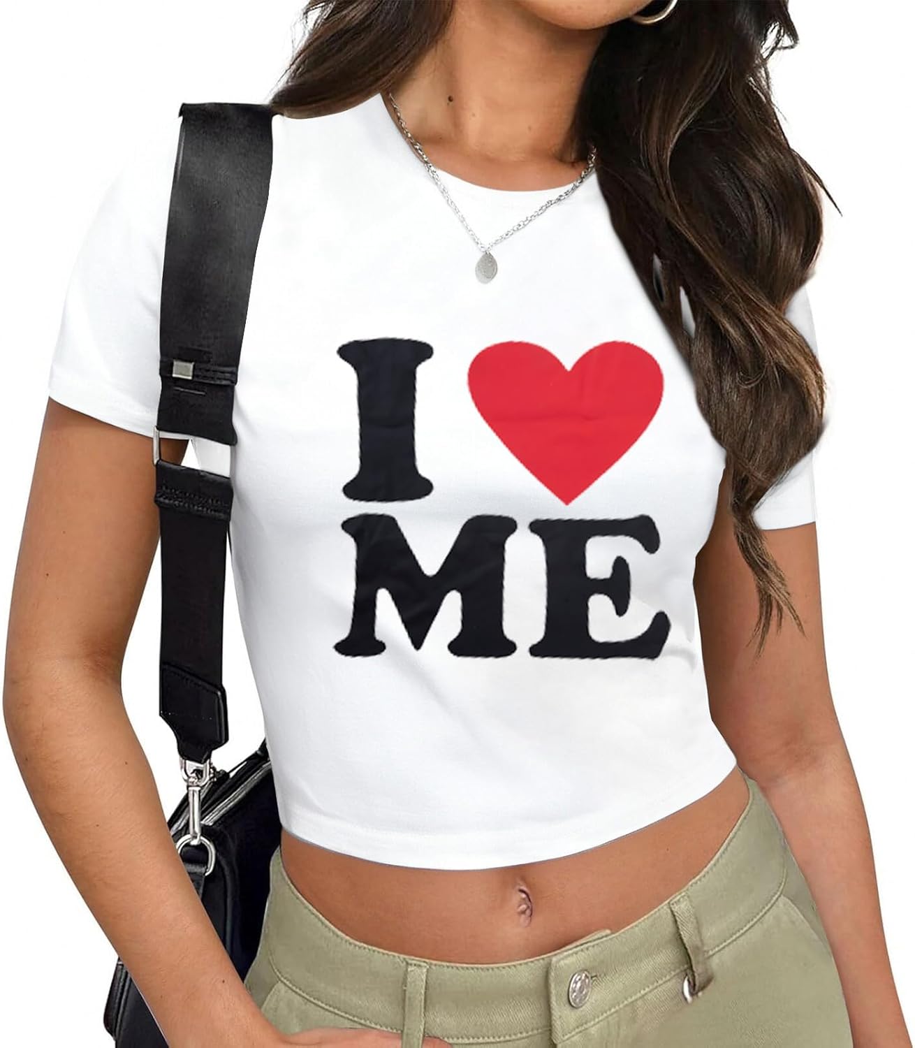 Y2K Graphic Baby Tees for Women Slim Fit Crop Tops Aesthetic 2000s Cropped Tshirt Grunge Clothes for Teen Girls