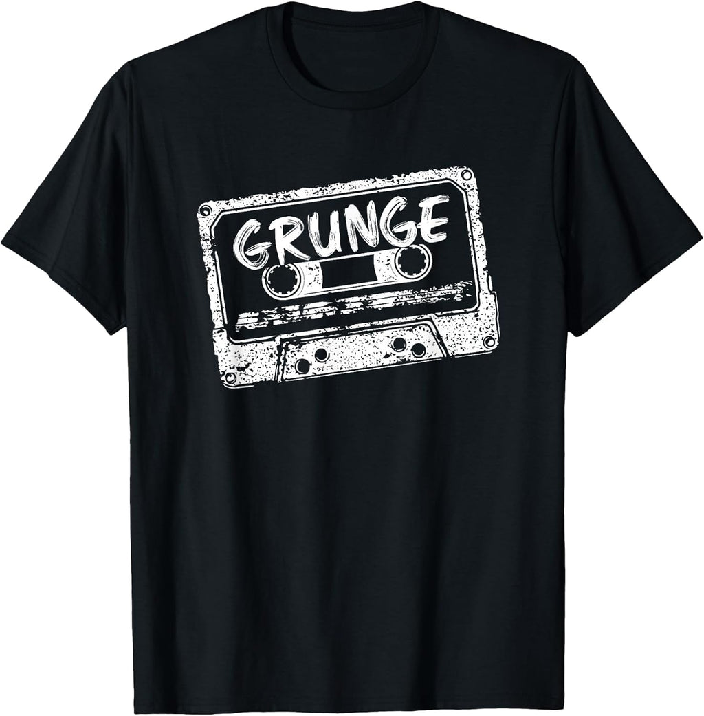 Grunge Music 90s Alternative Mixtape Retro Band & Concert T-Shirt