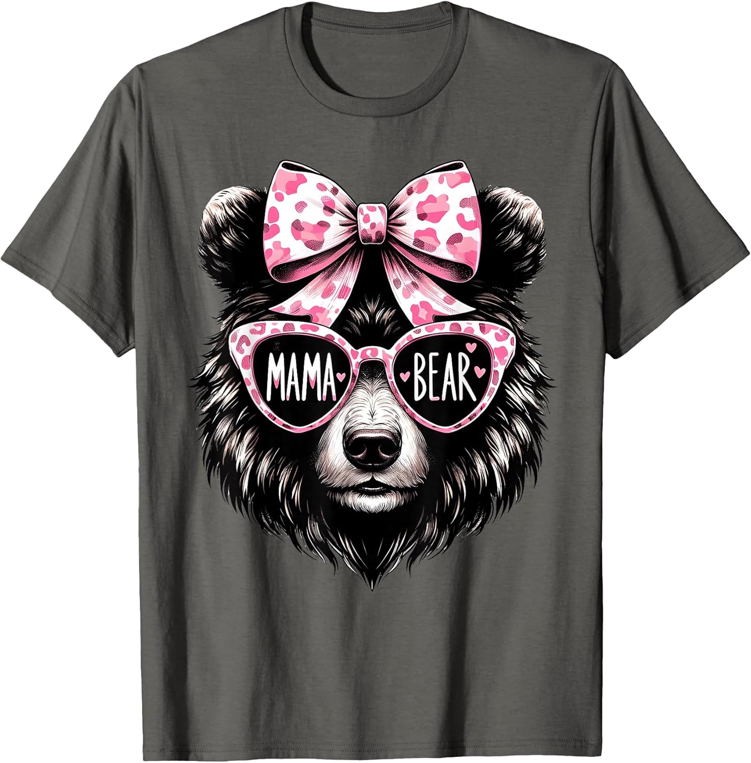 Funny Mother’s Day Mama Bear Sunglasses Bow Tie