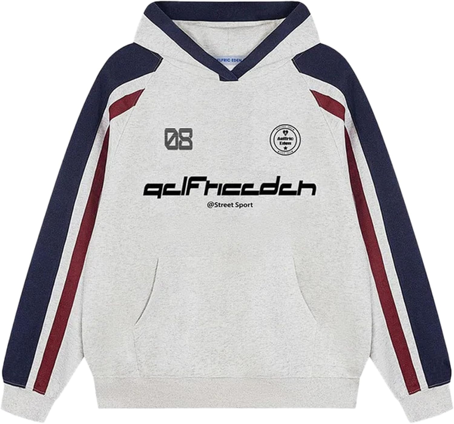 Oversized Hoodie for Women Vintage Graphic Hooded Sweatshirts Streetwear Y2K Hoodies Pullover