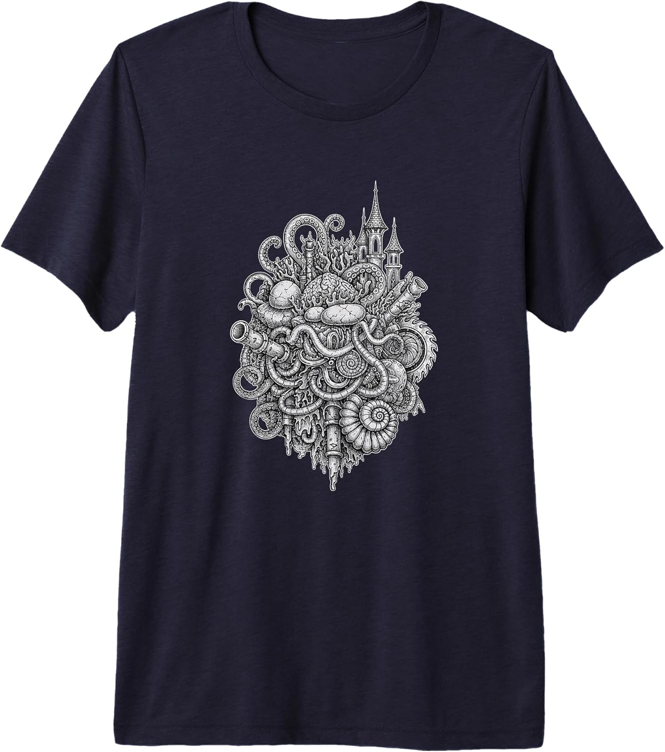 Octopus Seashell Nautical Nature Ocean Tentacle