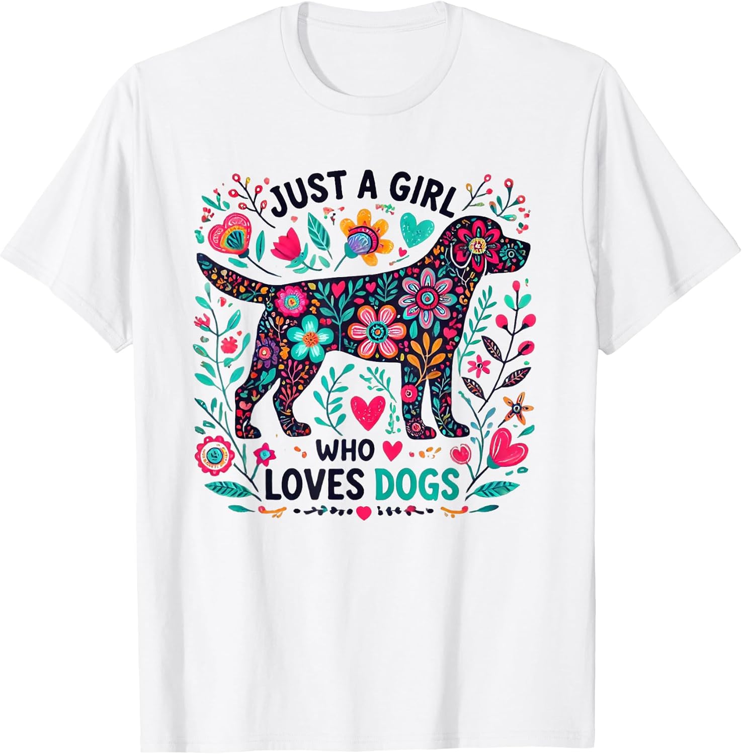 Dog Cute Just A Girl Who Loves Dogs