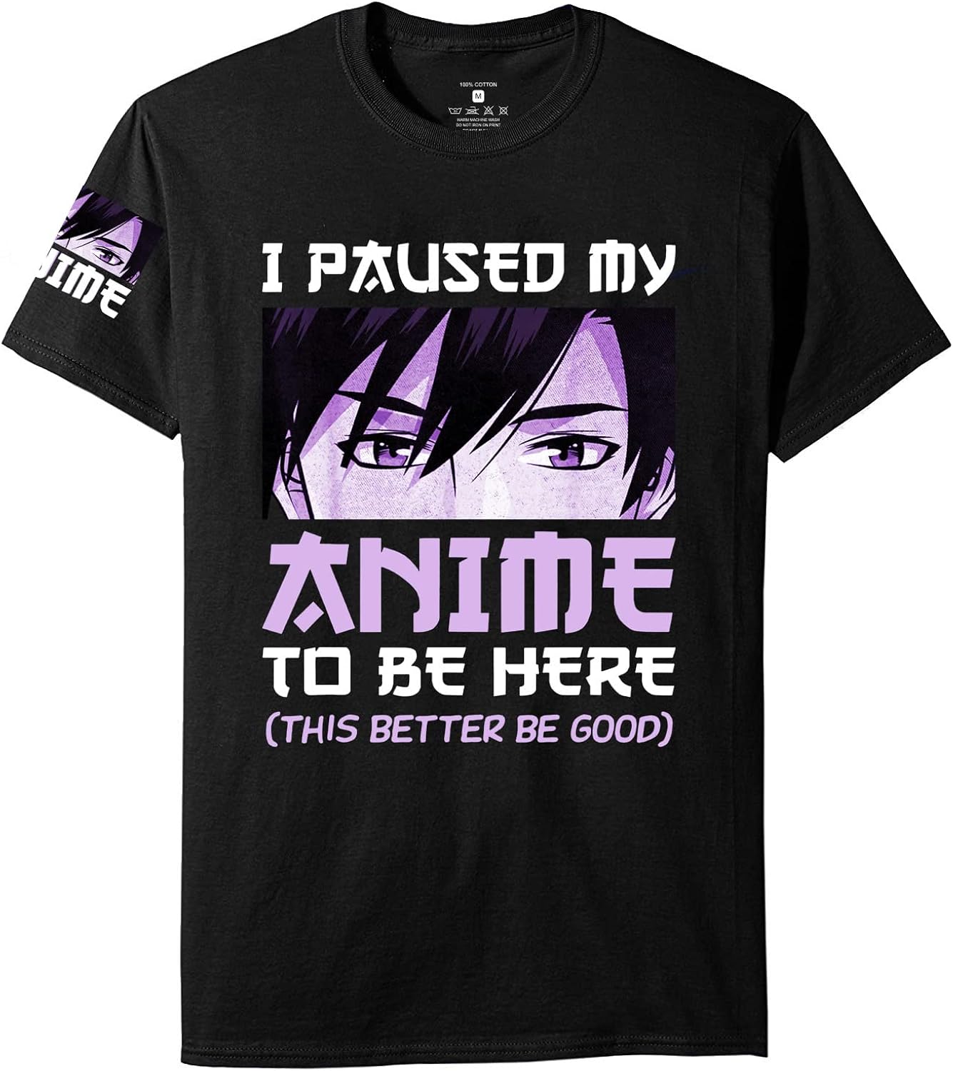 I Paused My Anime to Be Here Manga Otaku Anime T Shirt